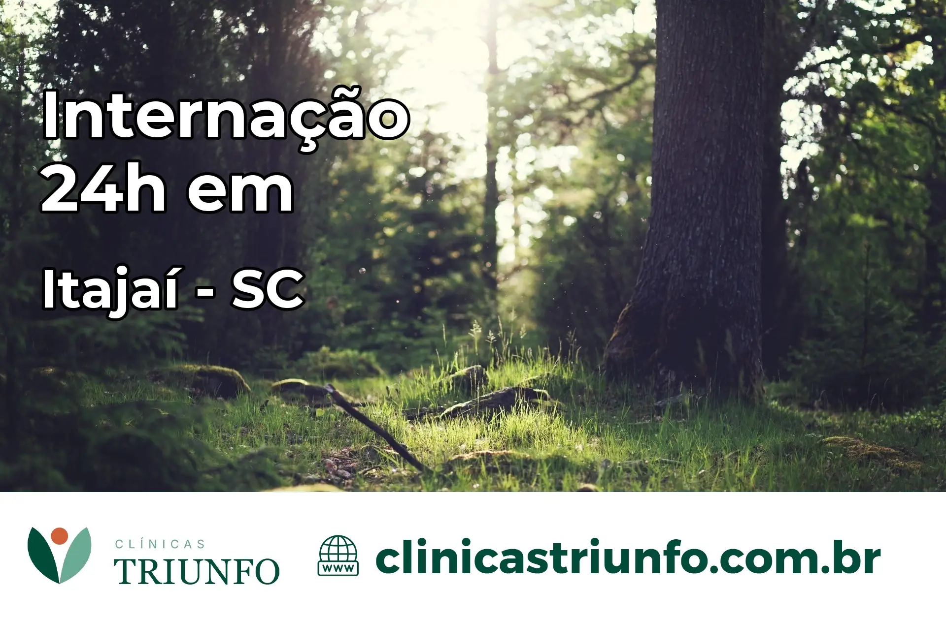 Internação 24 horas em Itajaí – SC