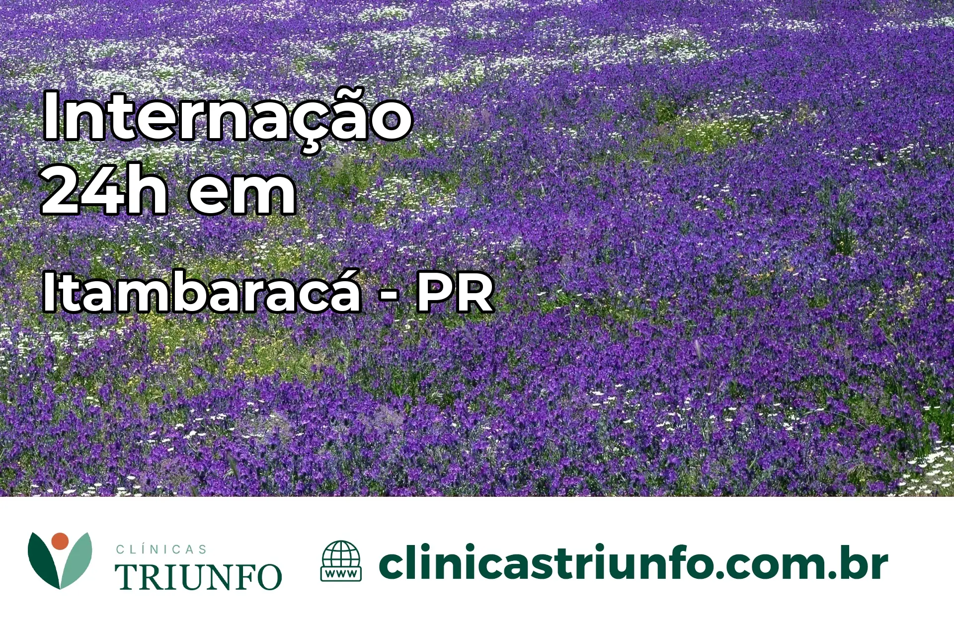 Internação 24 horas em Itambaracá – PR