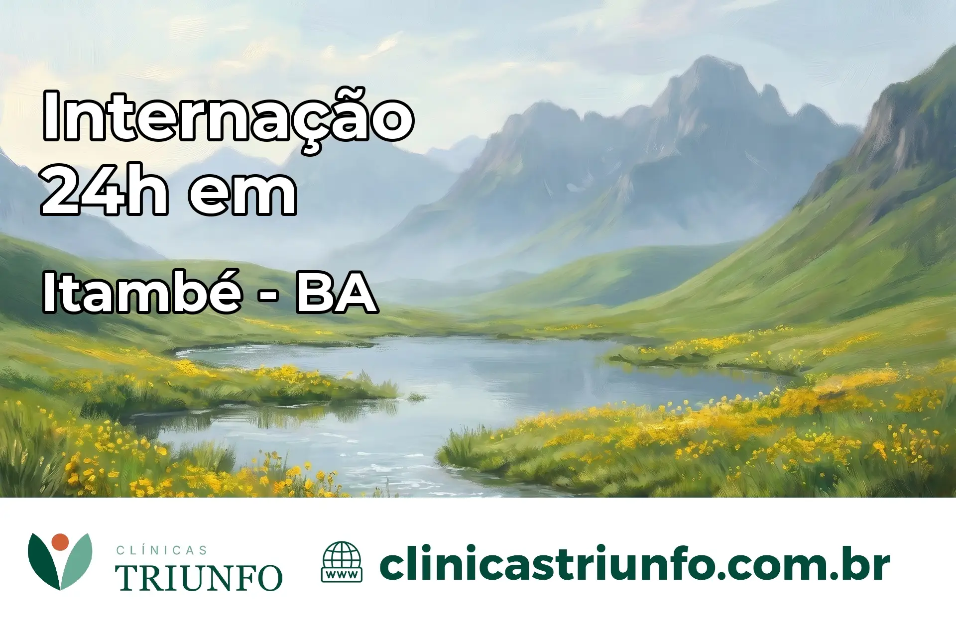 Internação 24 horas em Itambé – BA