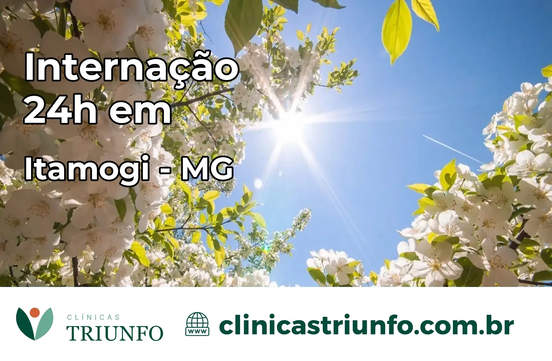Internação 24 horas em Itamogi – MG