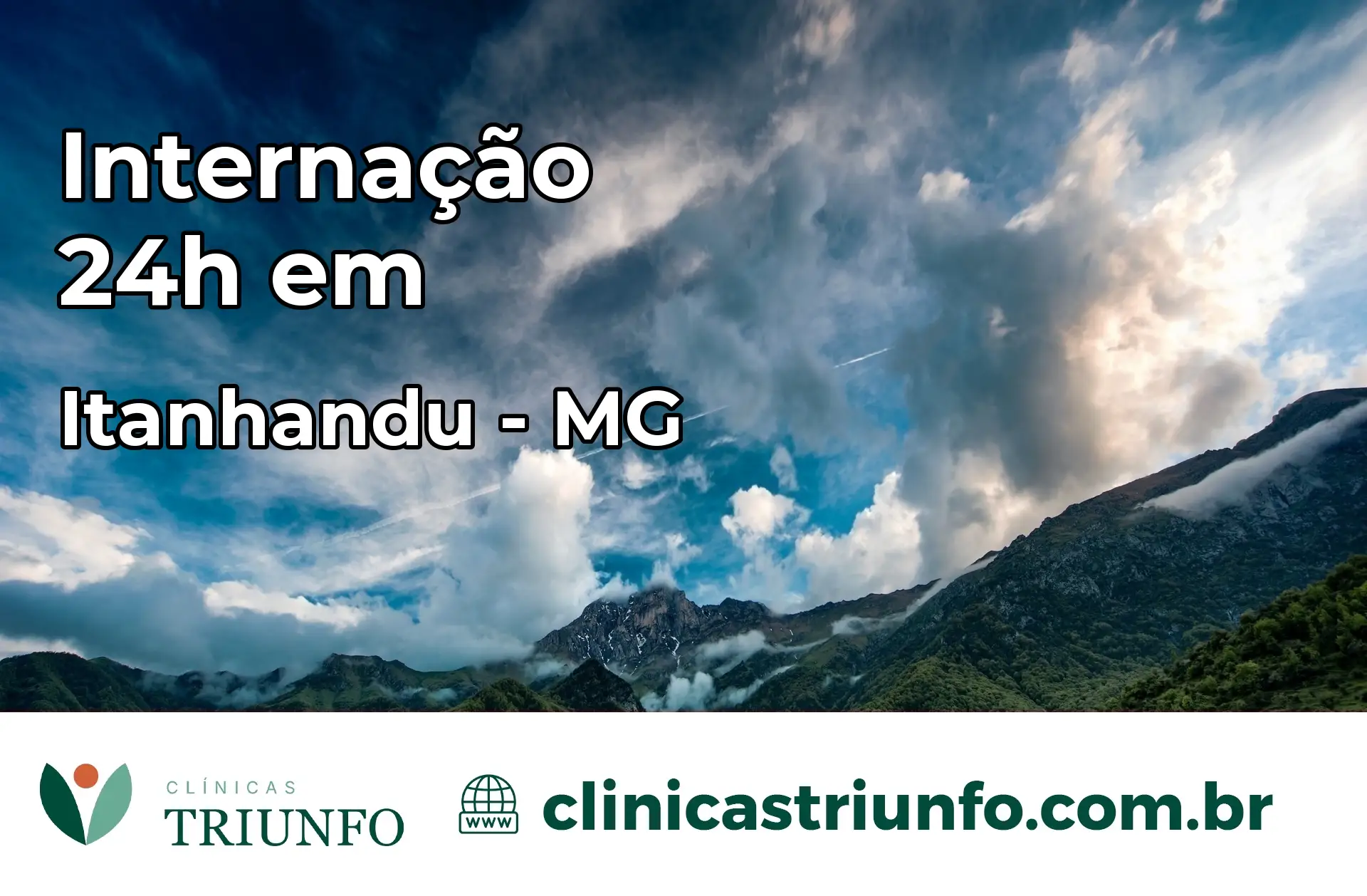 Internação 24 horas em Itanhandu – MG