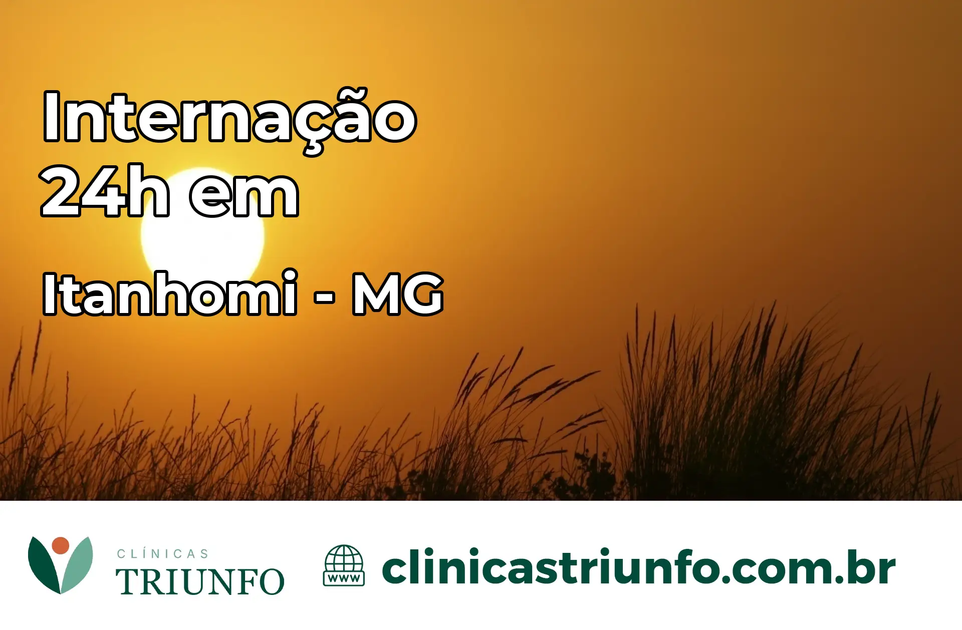 Internação 24 horas em Itanhomi – MG