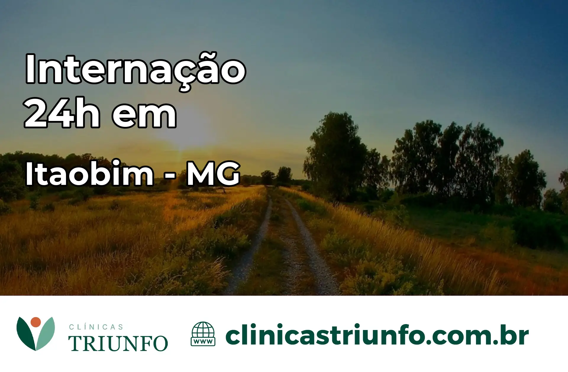 Internação 24 horas em Itaobim – MG