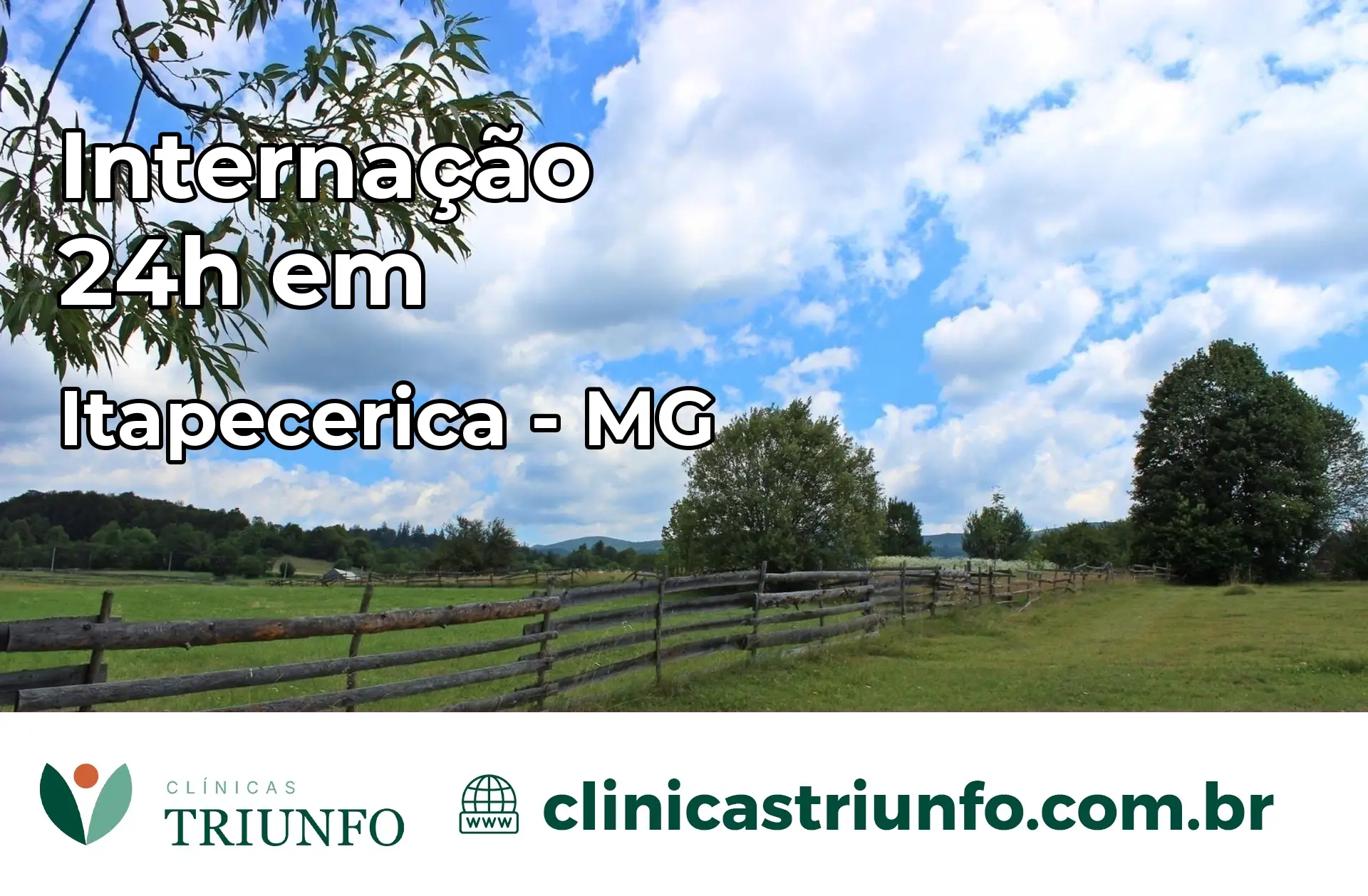 Internação 24 horas em Itapecerica – MG