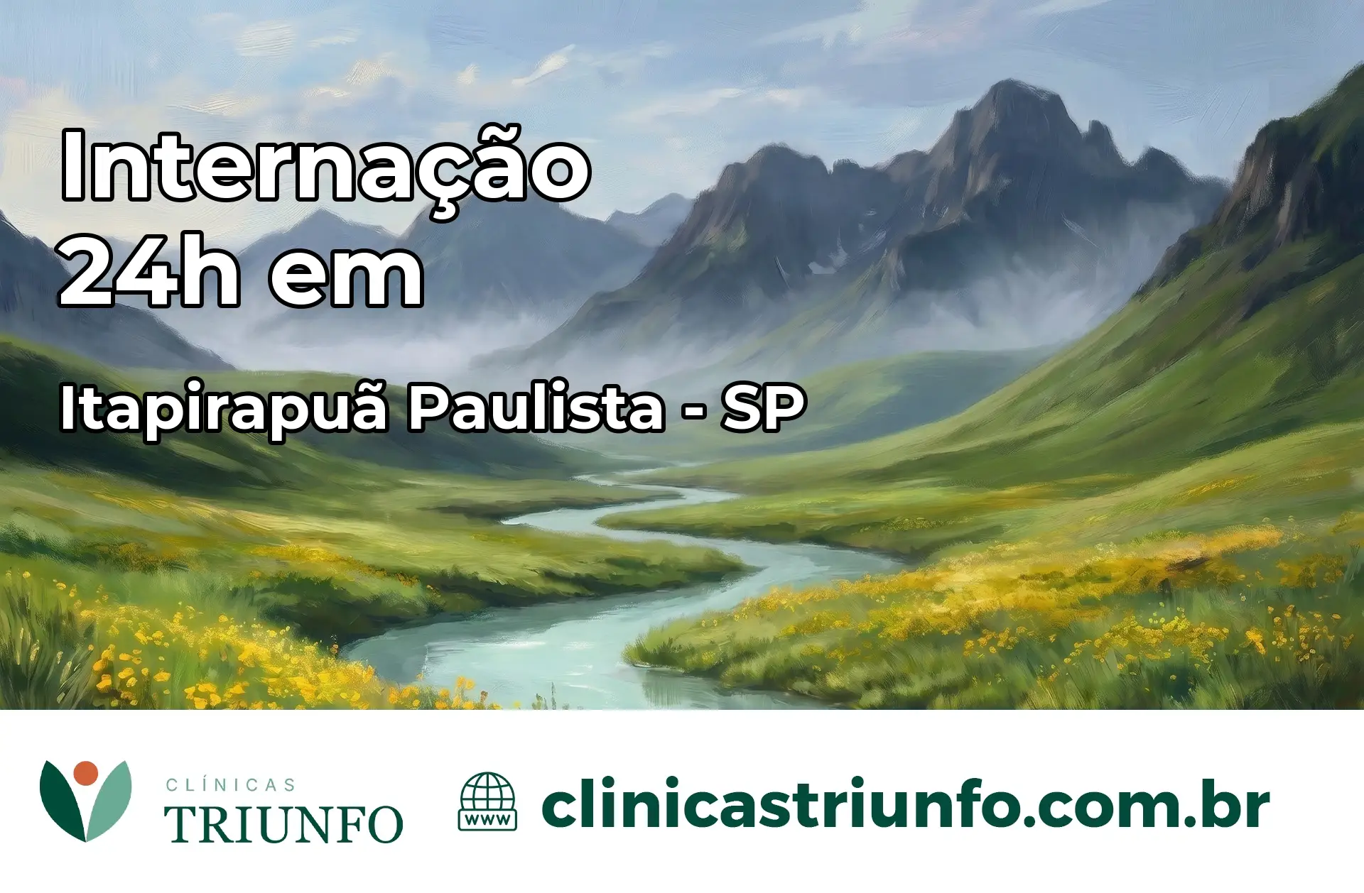 Internação 24 horas em Itapirapuã Paulista – SP