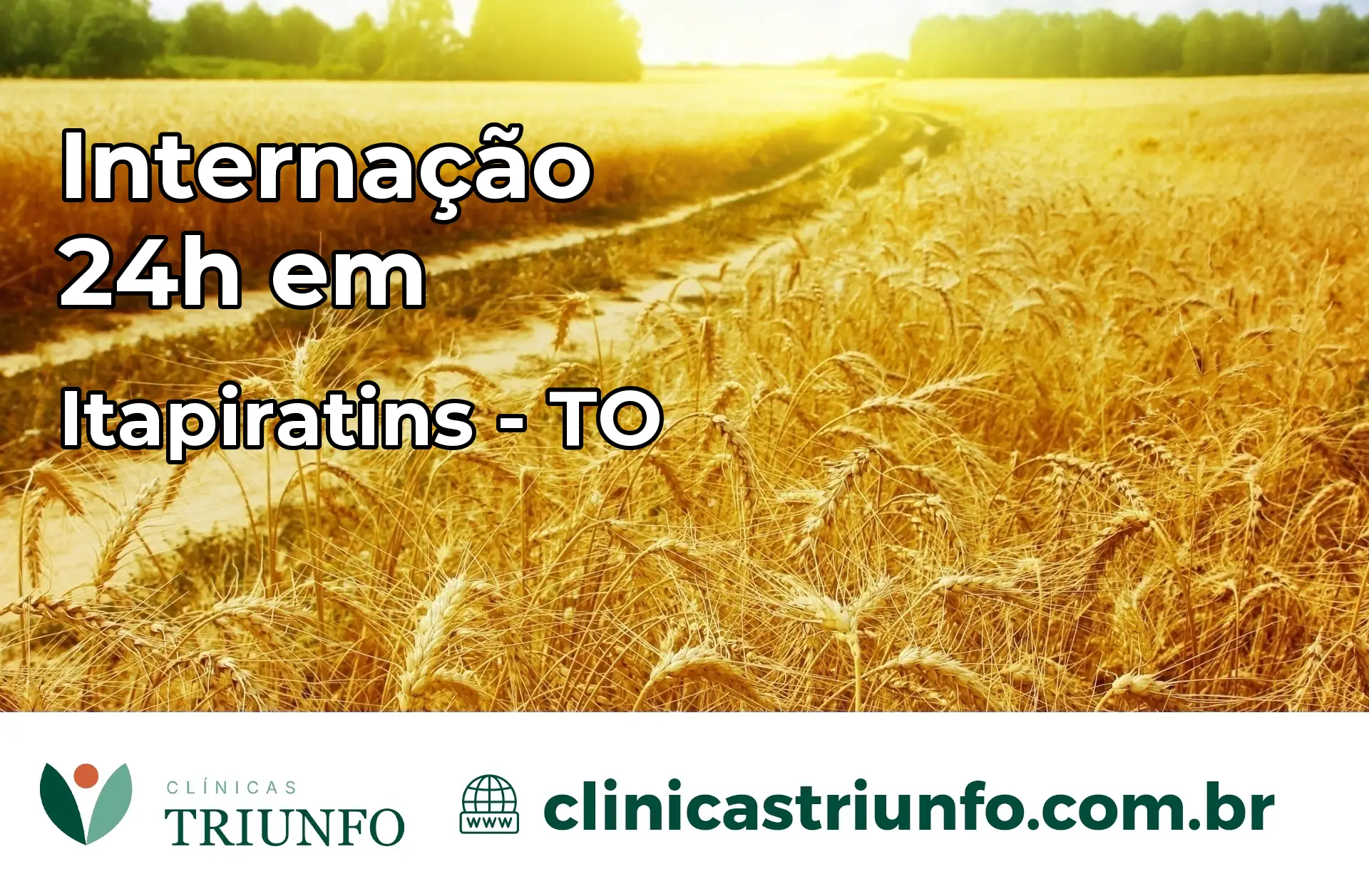 Internação 24 horas em Itapiratins – TO