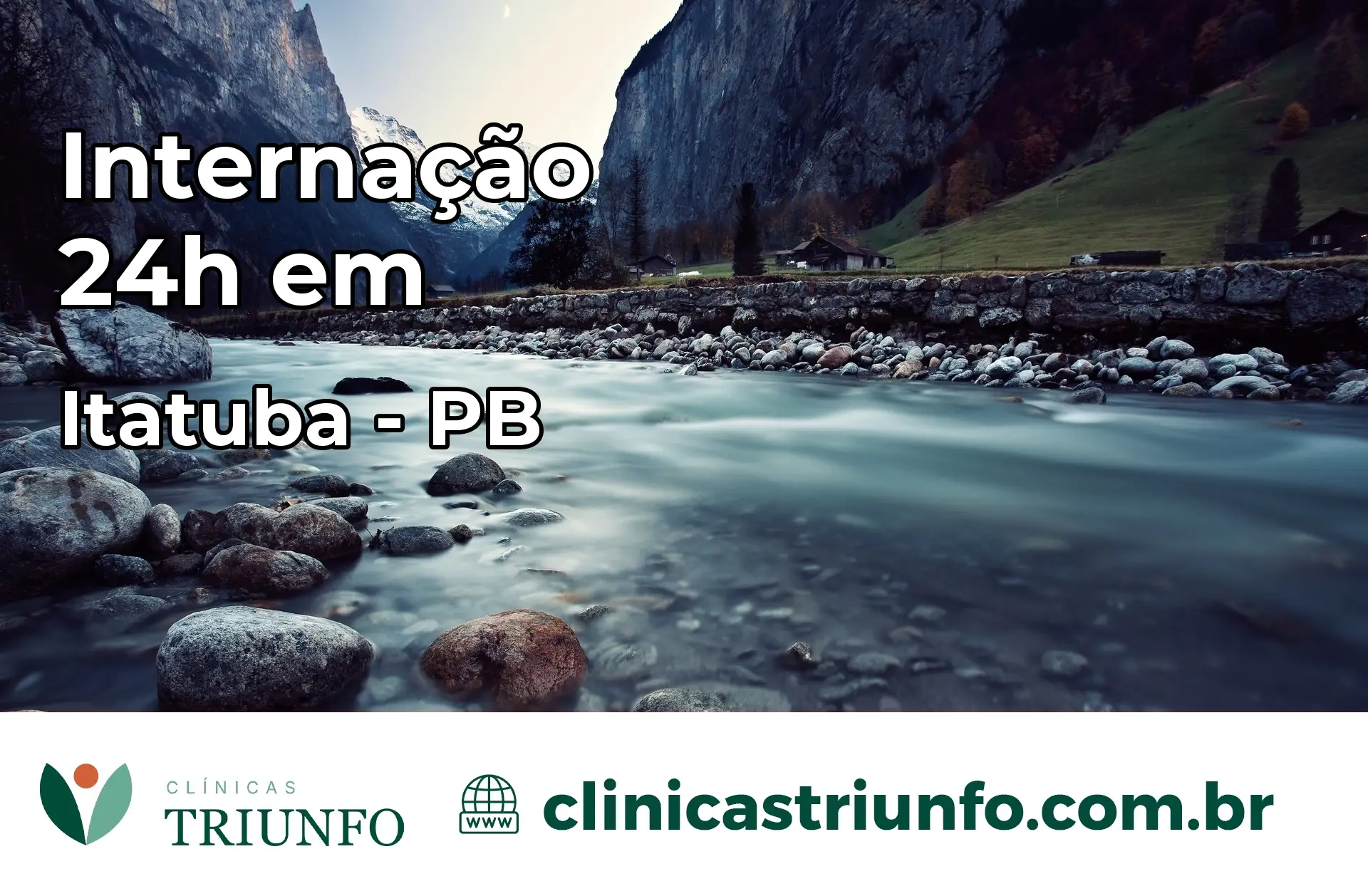 Internação 24 horas em Itatuba – PB