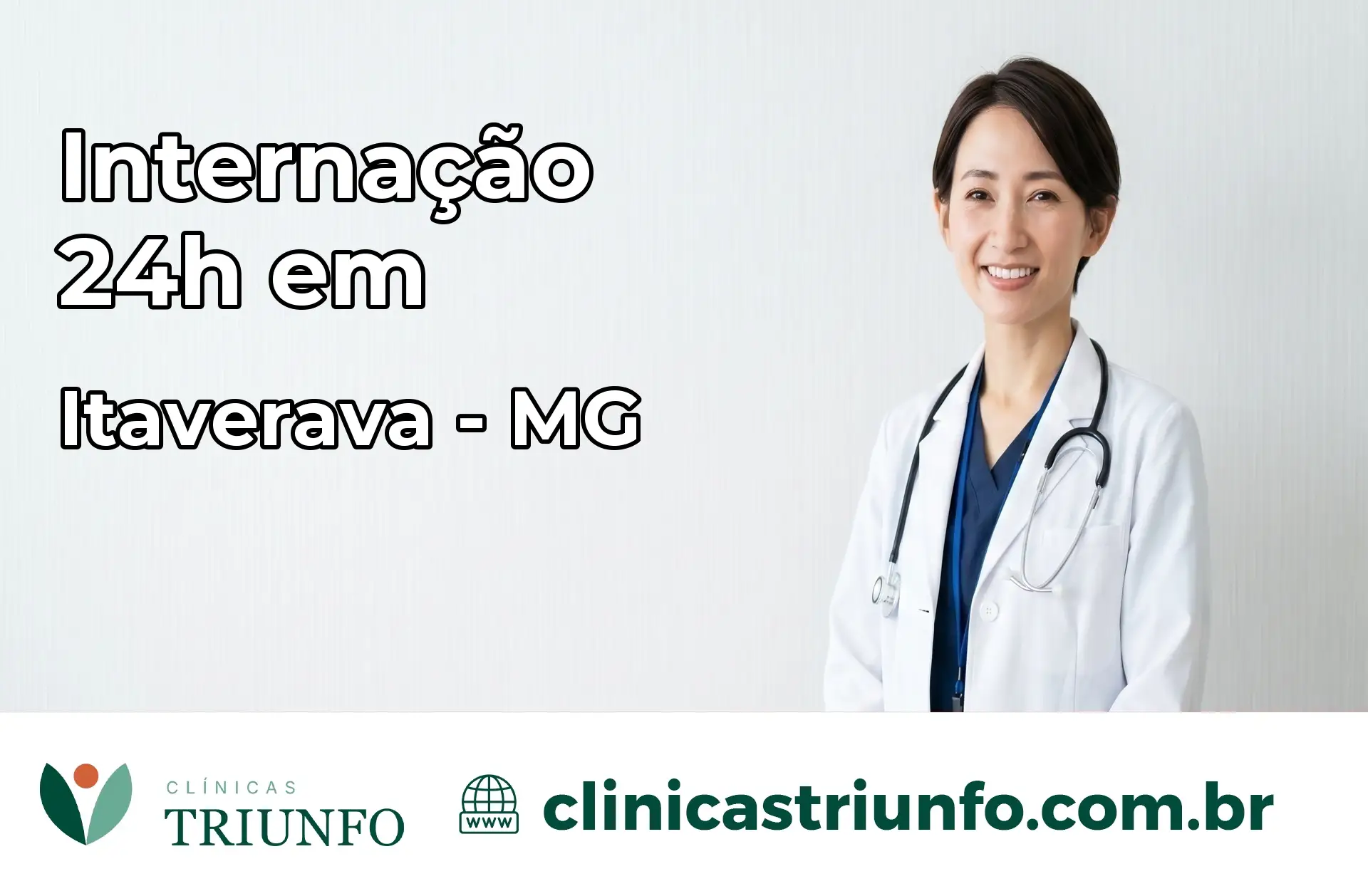 Internação 24 horas em Itaverava – MG