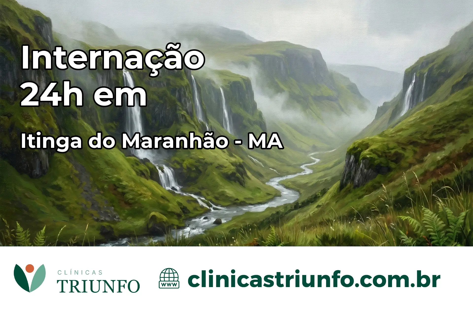 Internação 24 horas em Itinga do Maranhão – MA