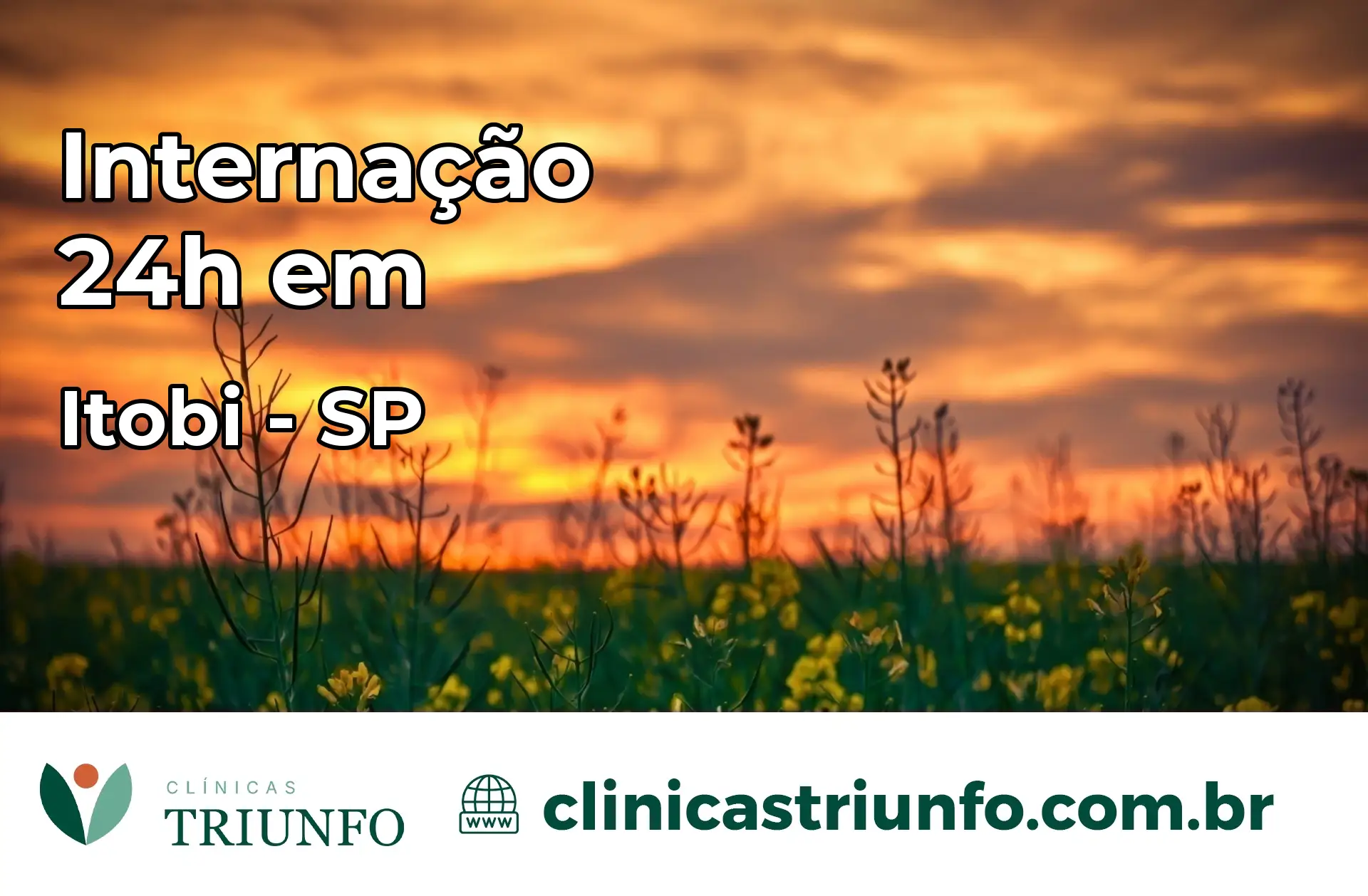 Internação 24 horas em Itobi – SP