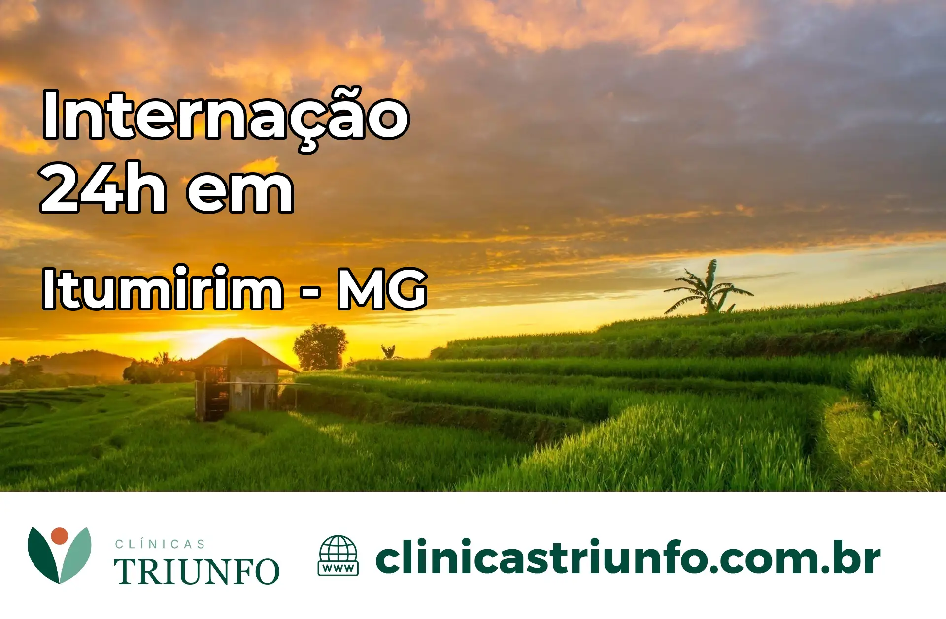 Internação 24 horas em Itumirim – MG