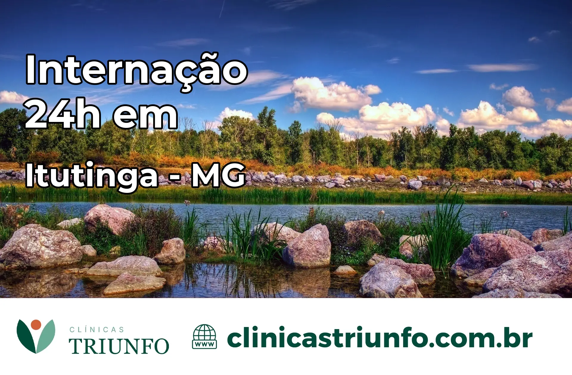 Internação 24 horas em Itutinga – MG
