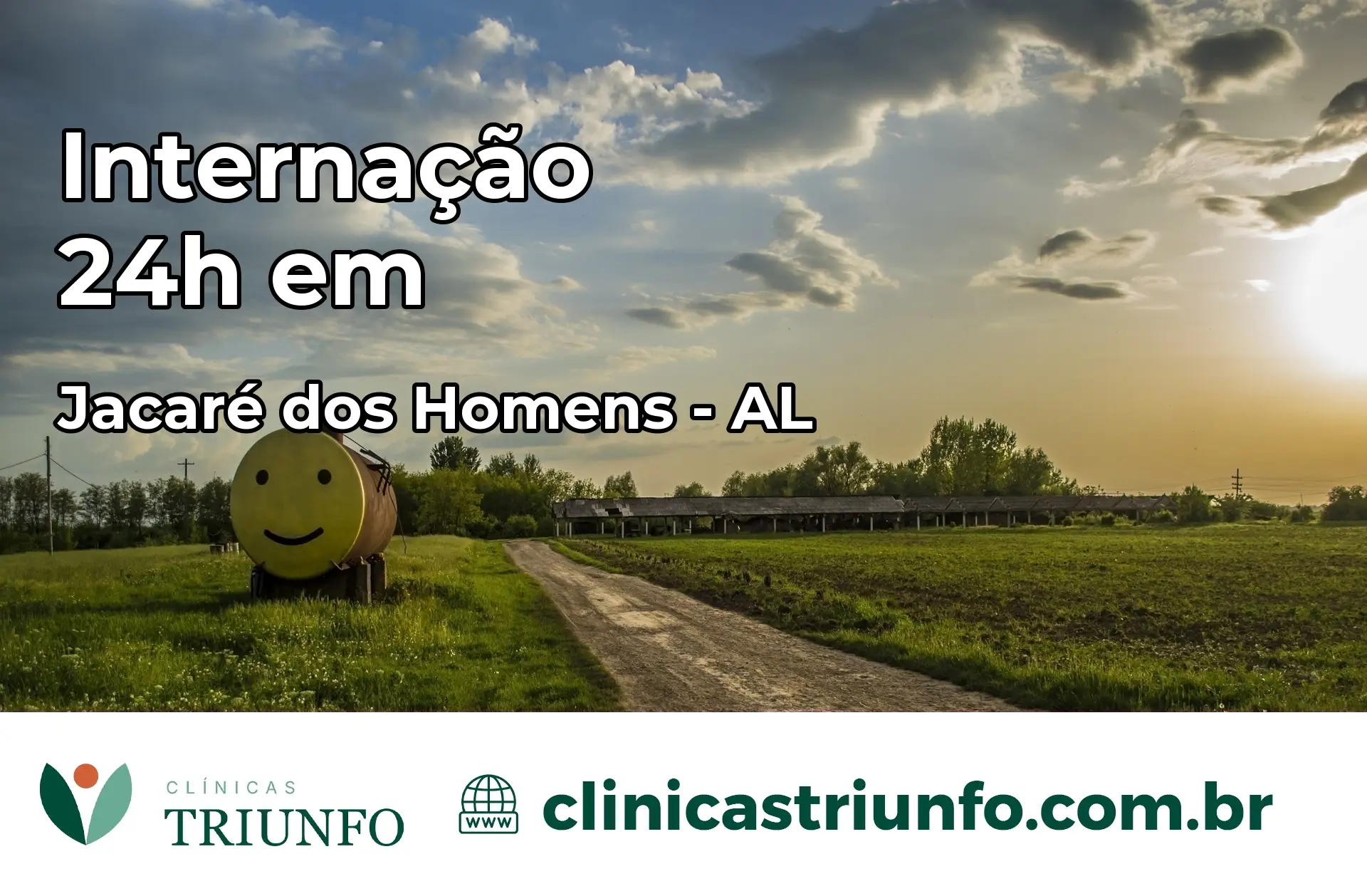 Internação 24 horas em Jacaré dos Homens – AL