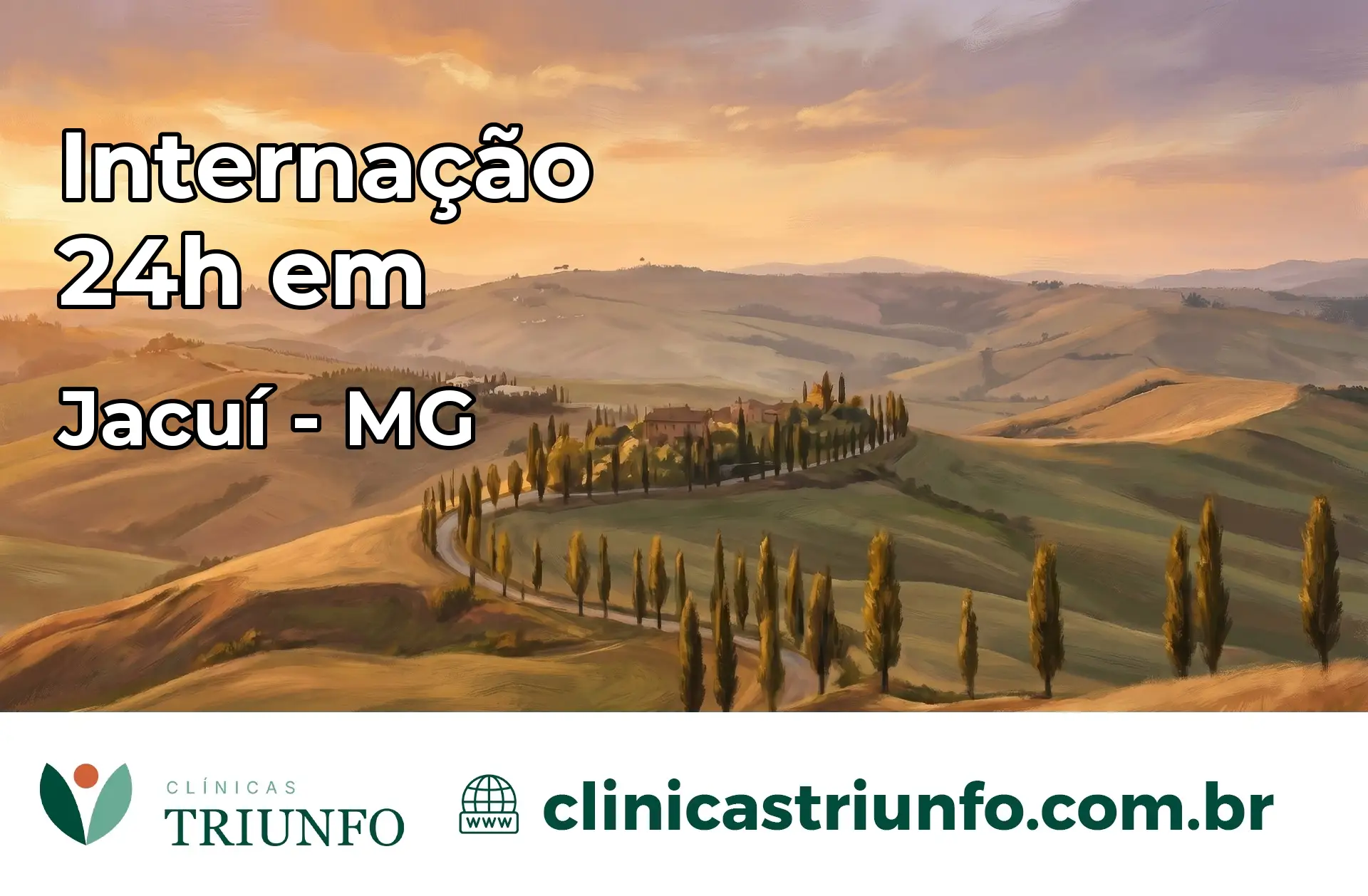 Internação 24 horas em Jacuí – MG