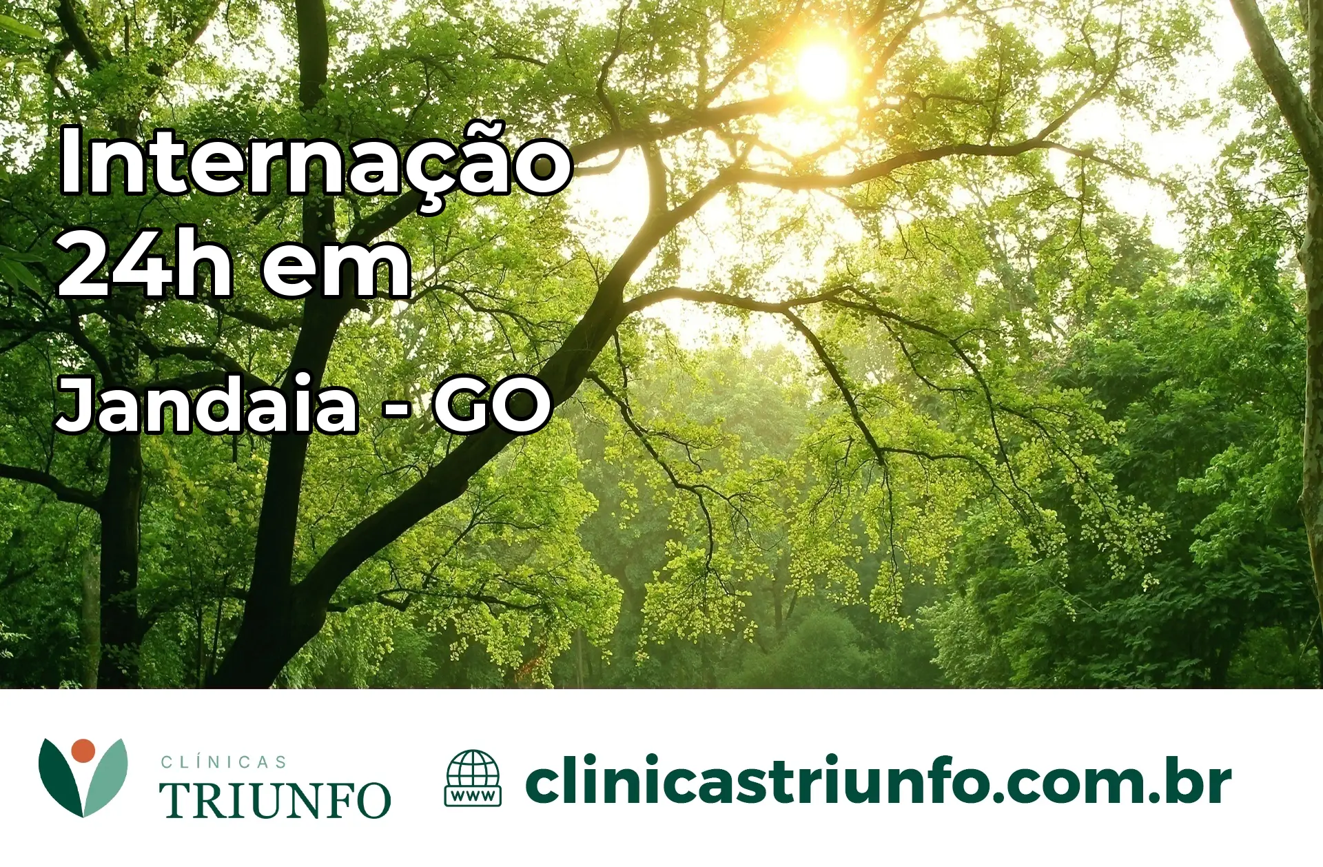 Internação 24 horas em Jandaia – GO