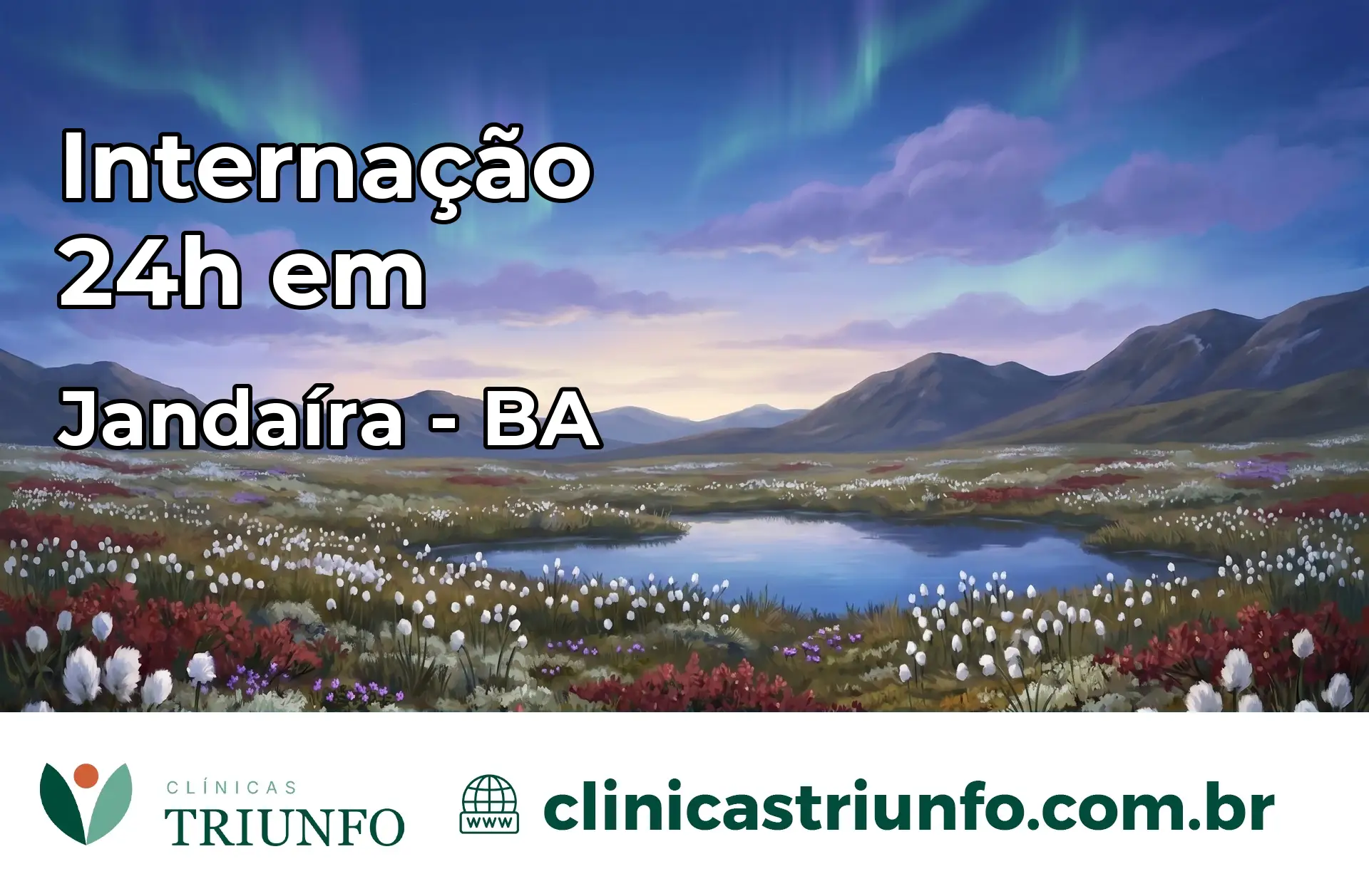 Internação 24 horas em Jandaíra – BA