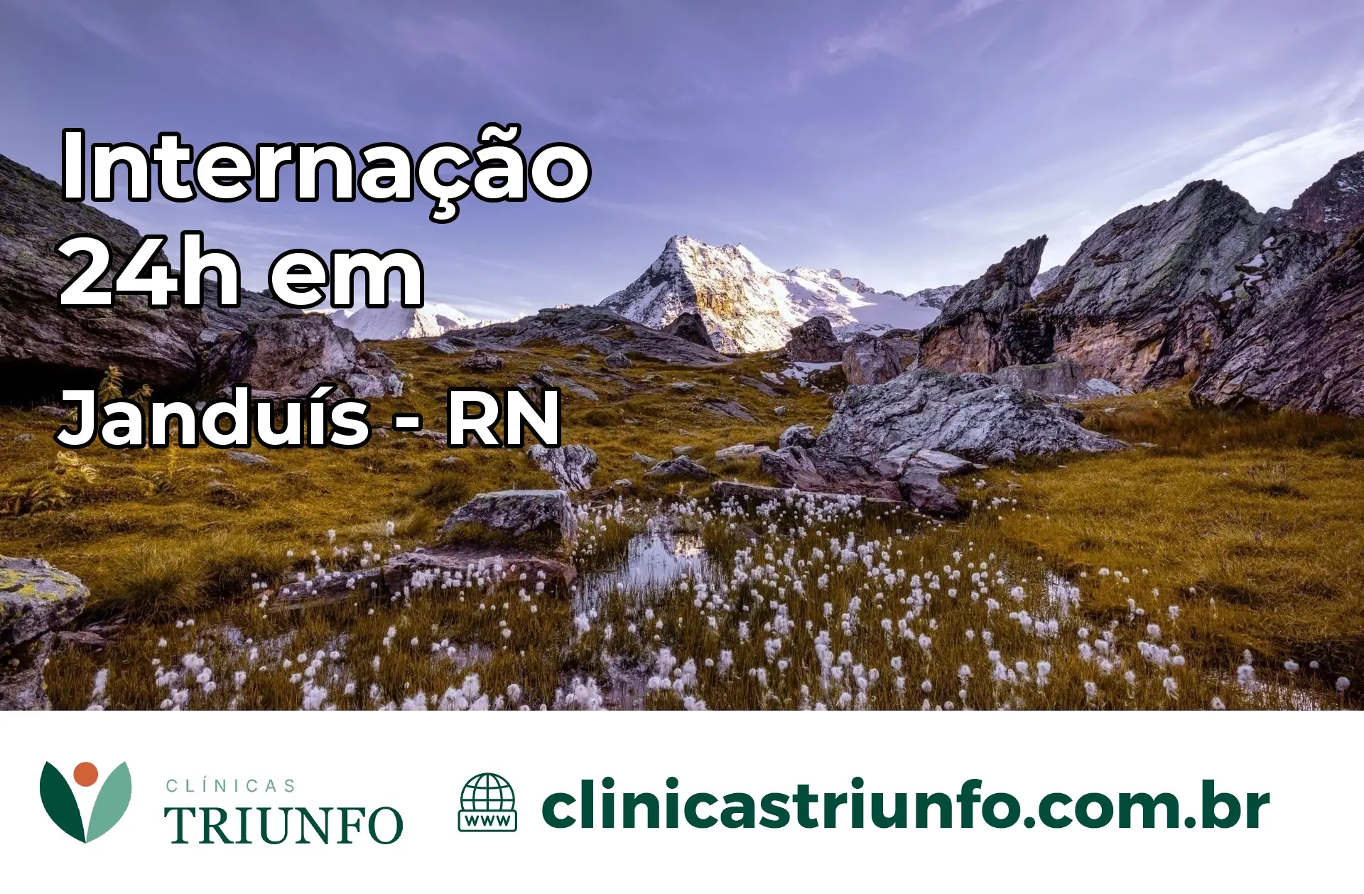 Internação 24 horas em Janduís – RN