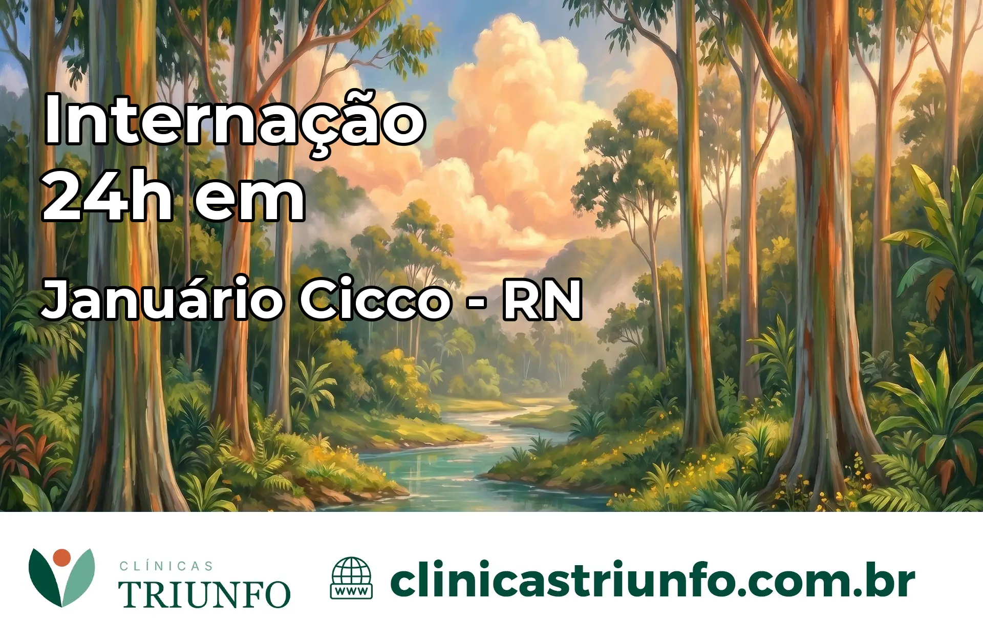 Internação 24 horas em Januário Cicco – RN