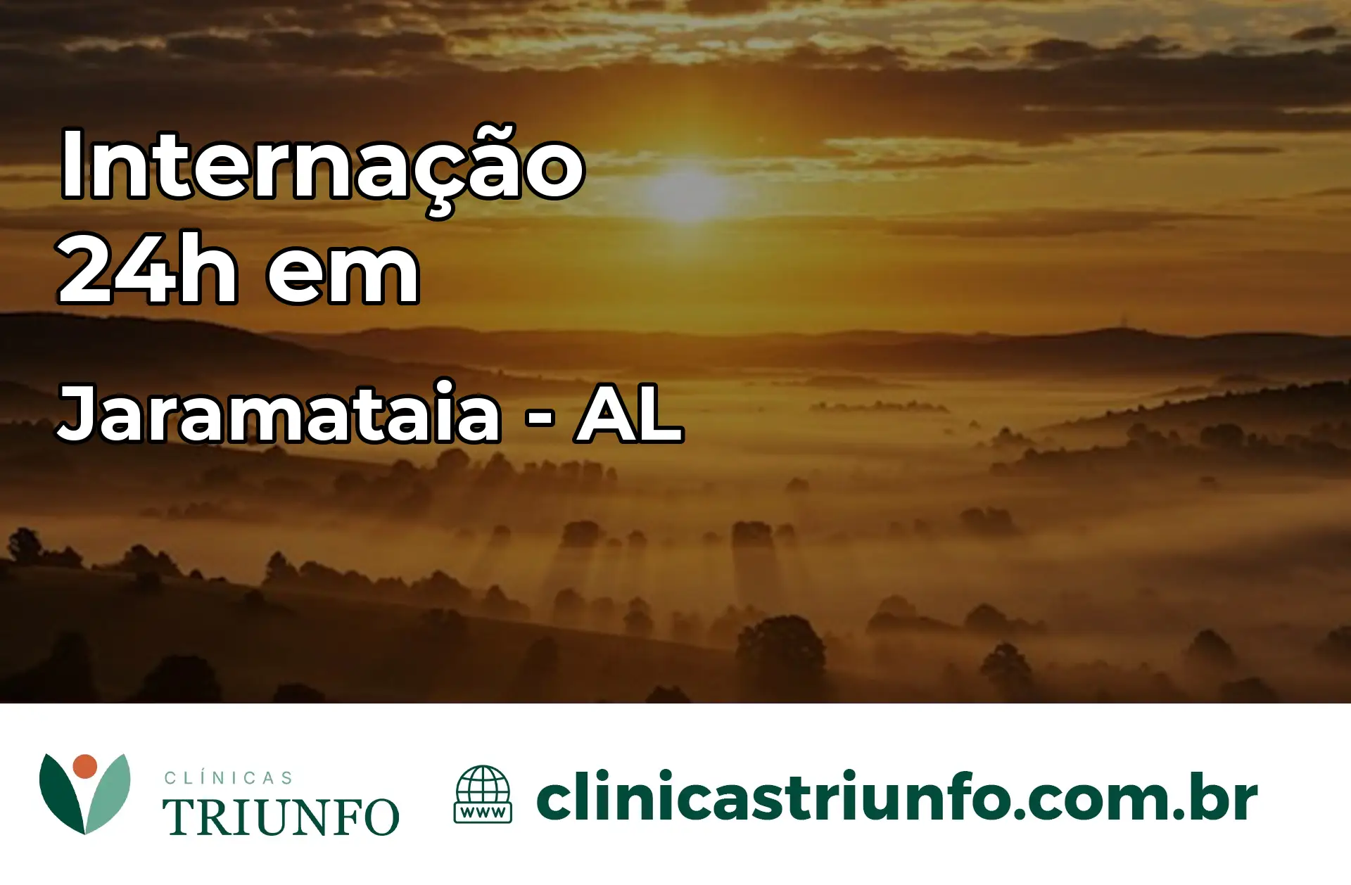 Internação 24 horas em Jaramataia – AL