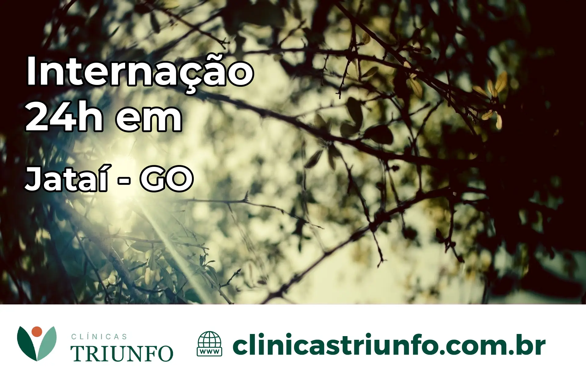 Internação 24 horas em Jataí – GO