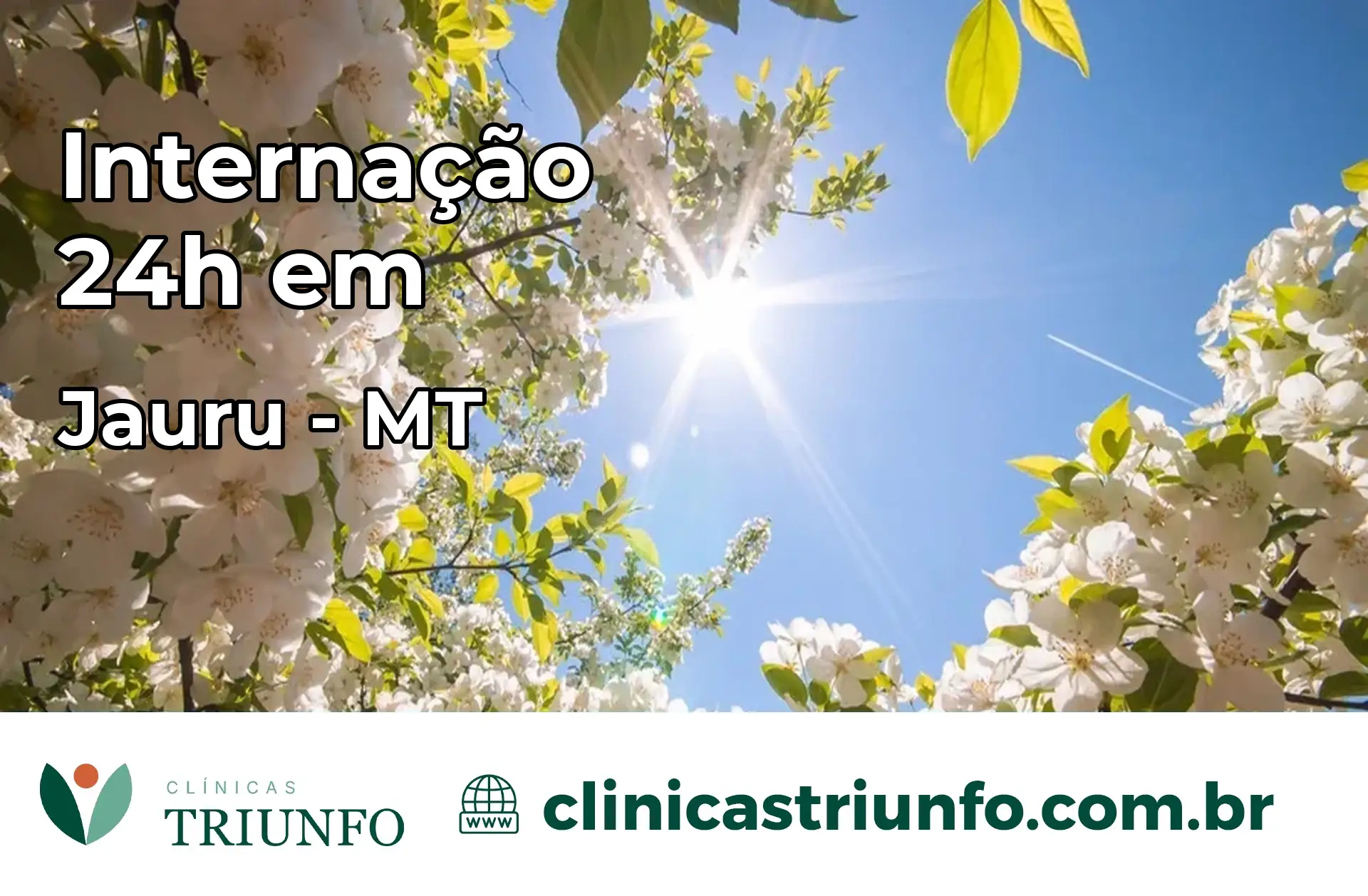 Internação 24 horas em Jauru – MT