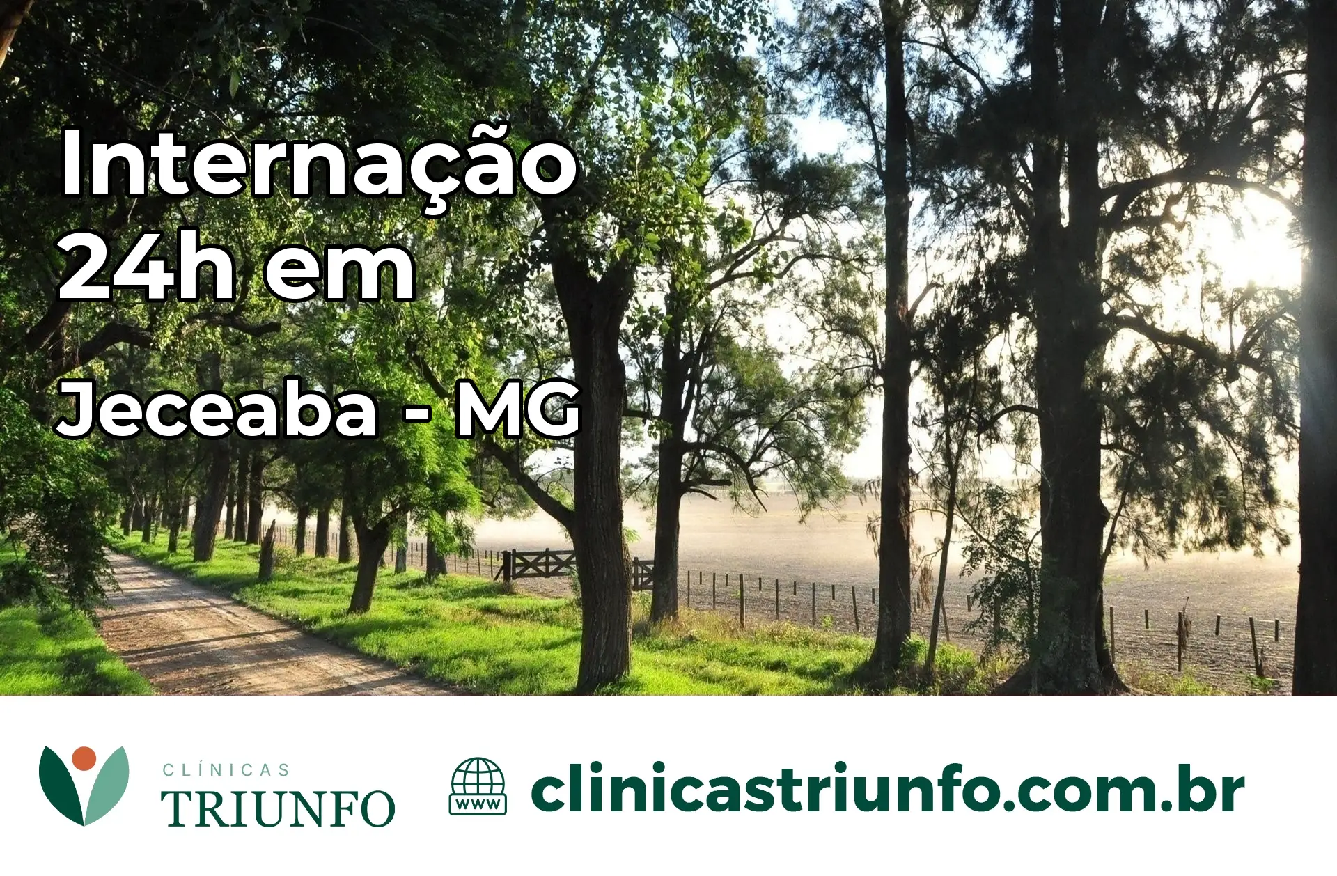 Internação 24 horas em Jeceaba – MG