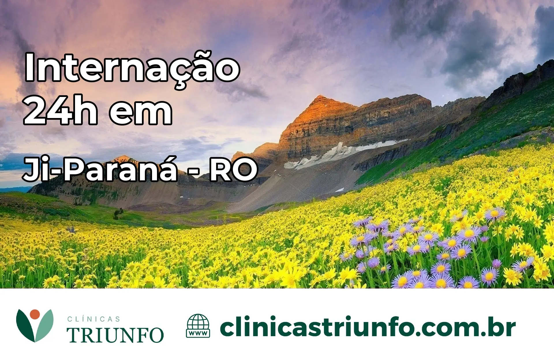 Internação 24 horas em Ji-Paraná – RO