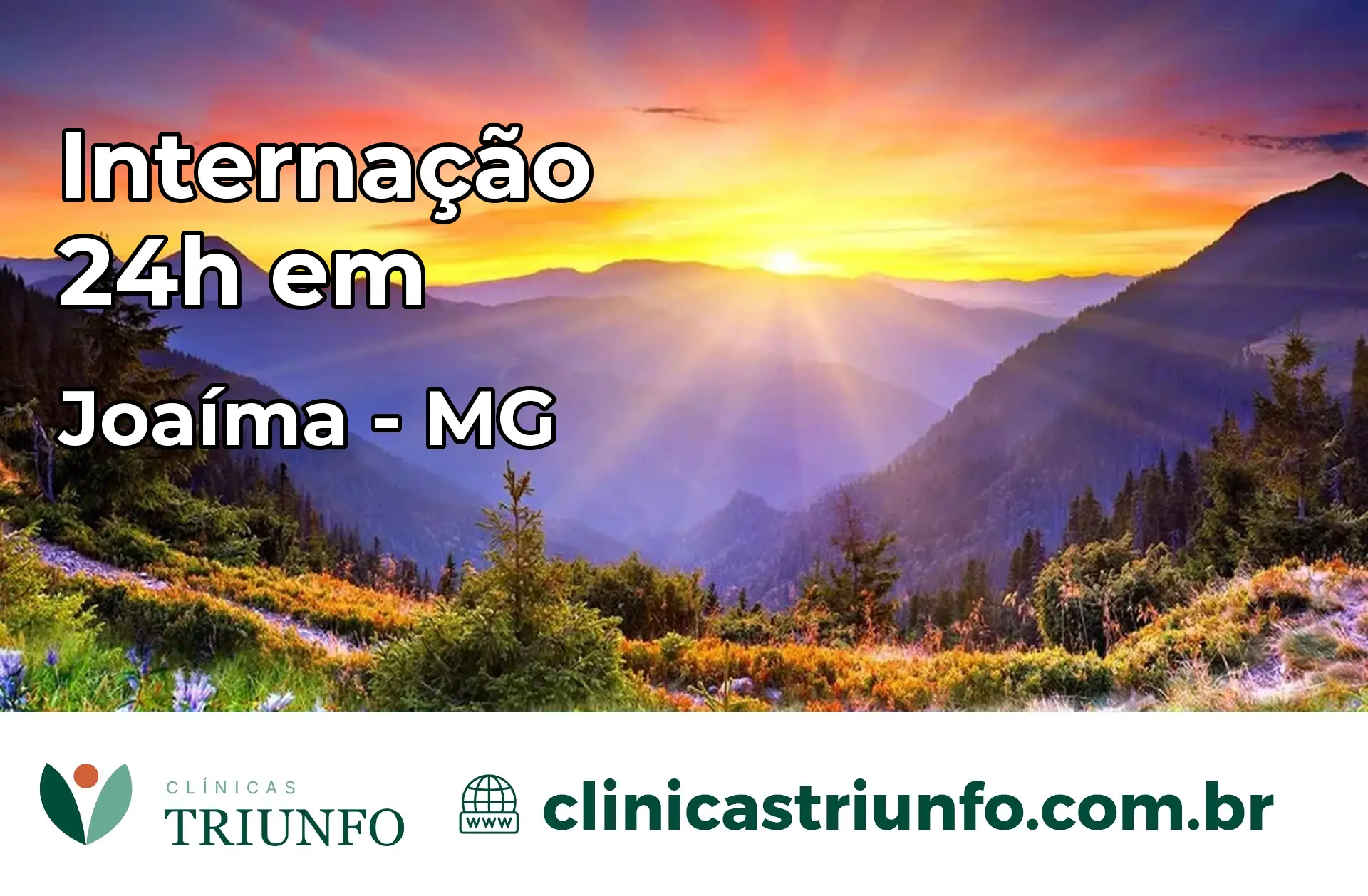 Internação 24 horas em Joaíma – MG