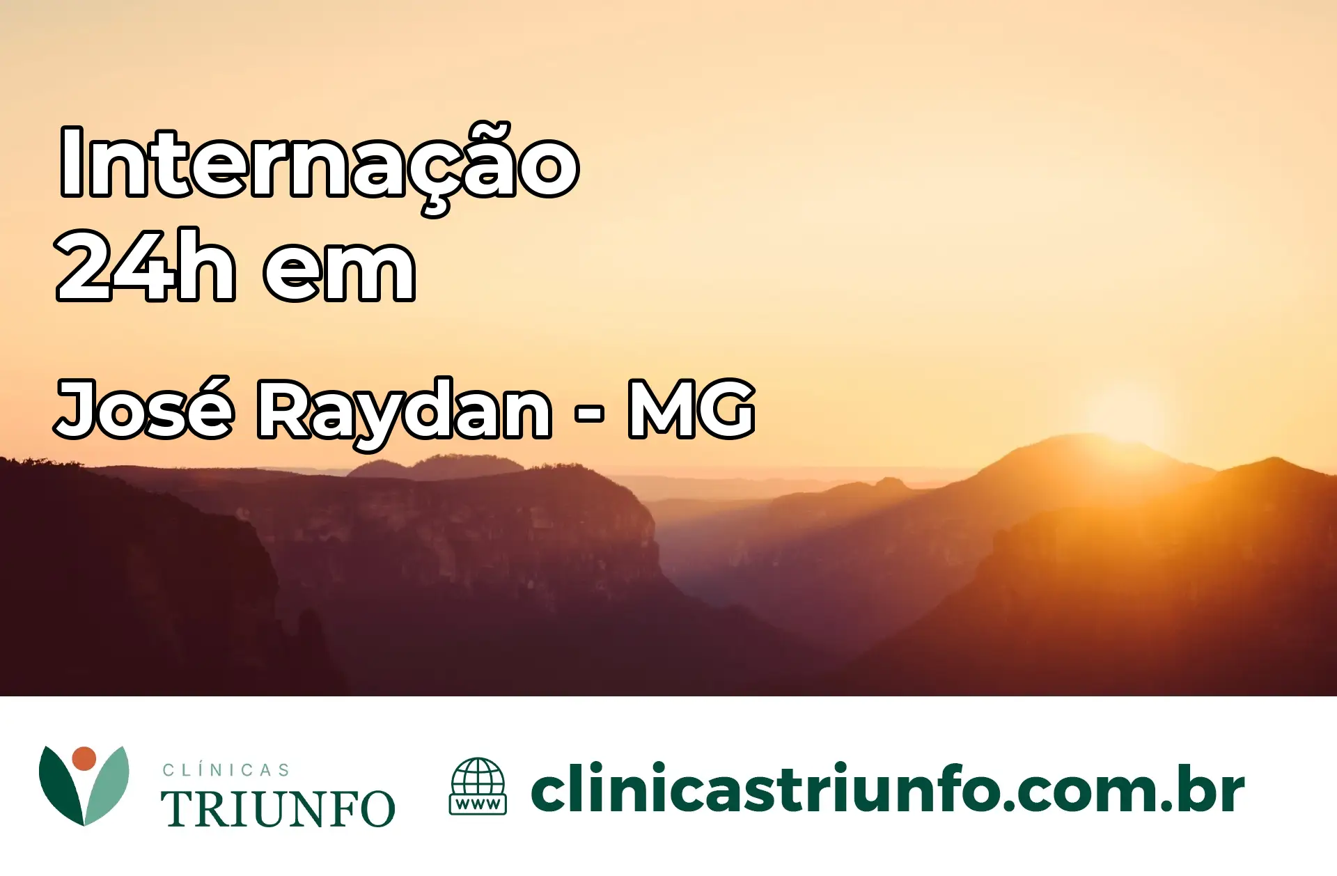 Internação 24 horas em José Raydan – MG