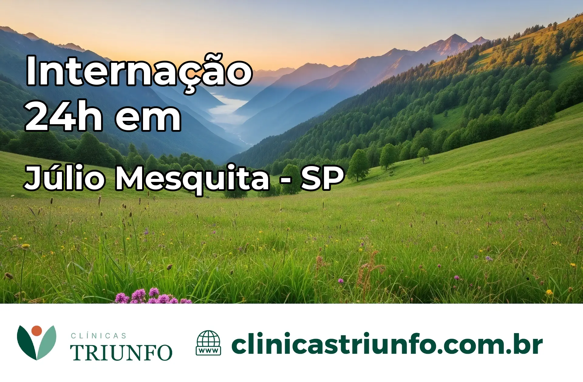 Internação 24 horas em Júlio Mesquita – SP