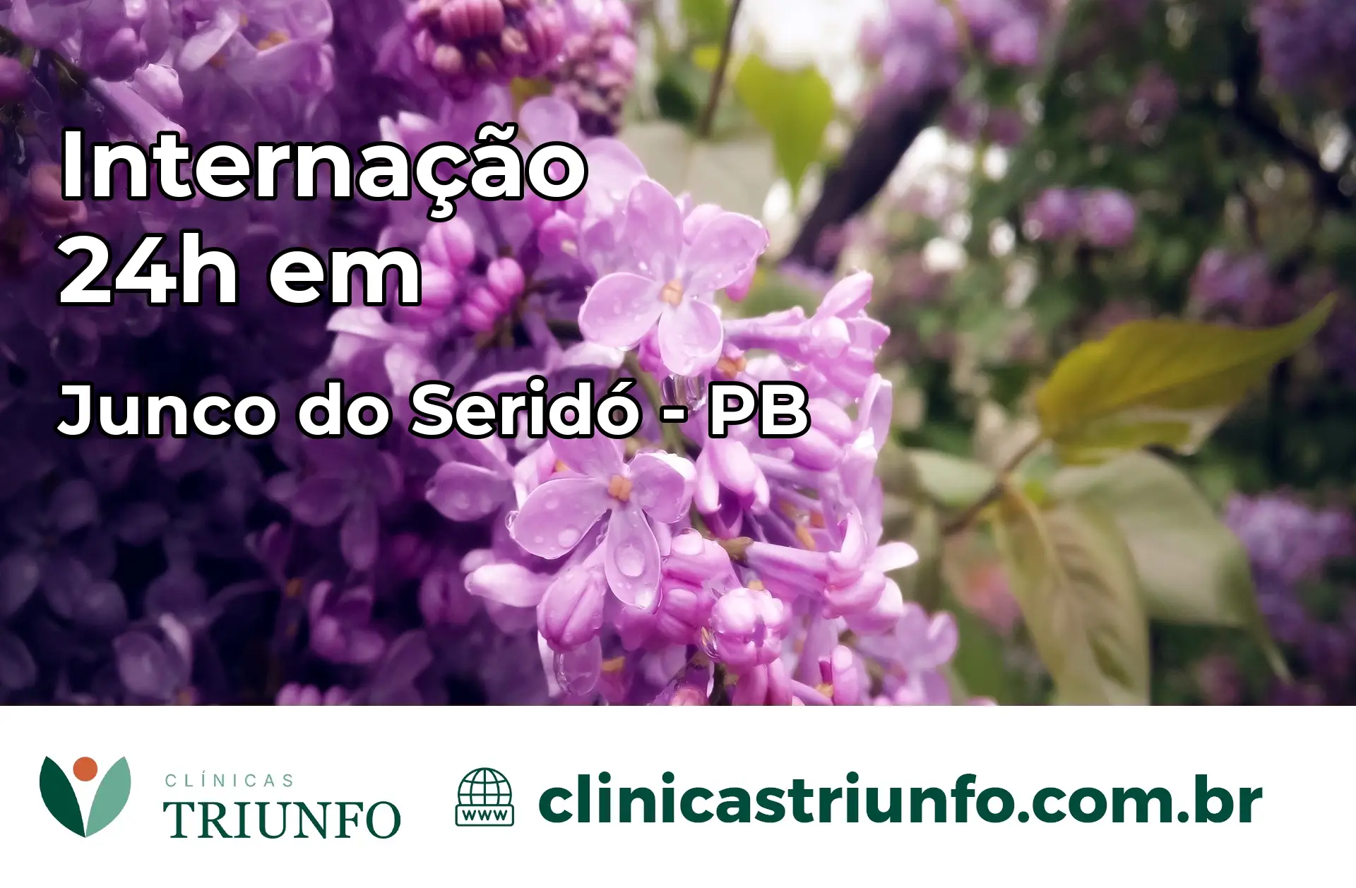 Internação 24 horas em Junco do Seridó – PB
