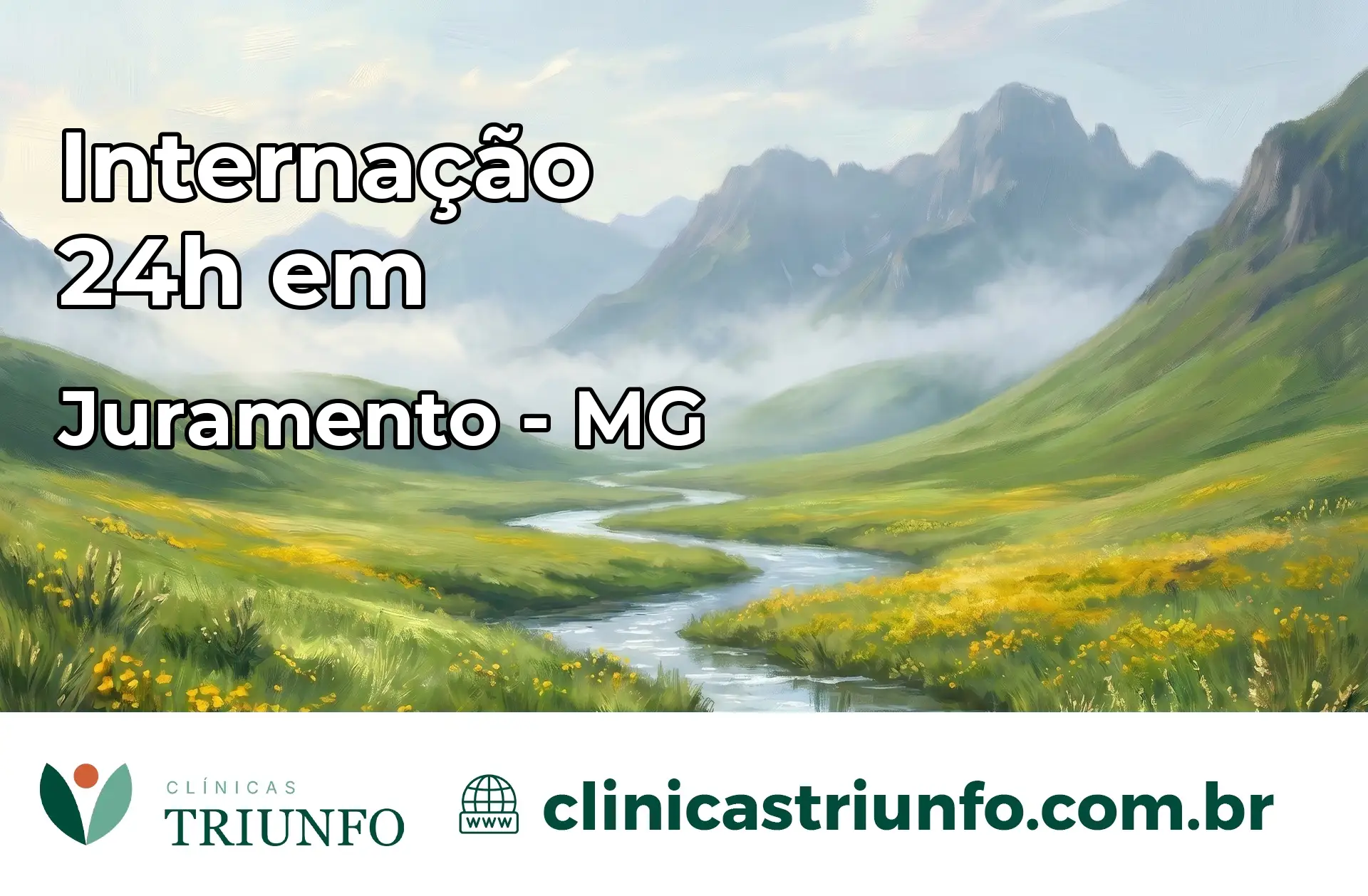 Internação 24 horas em Juramento – MG