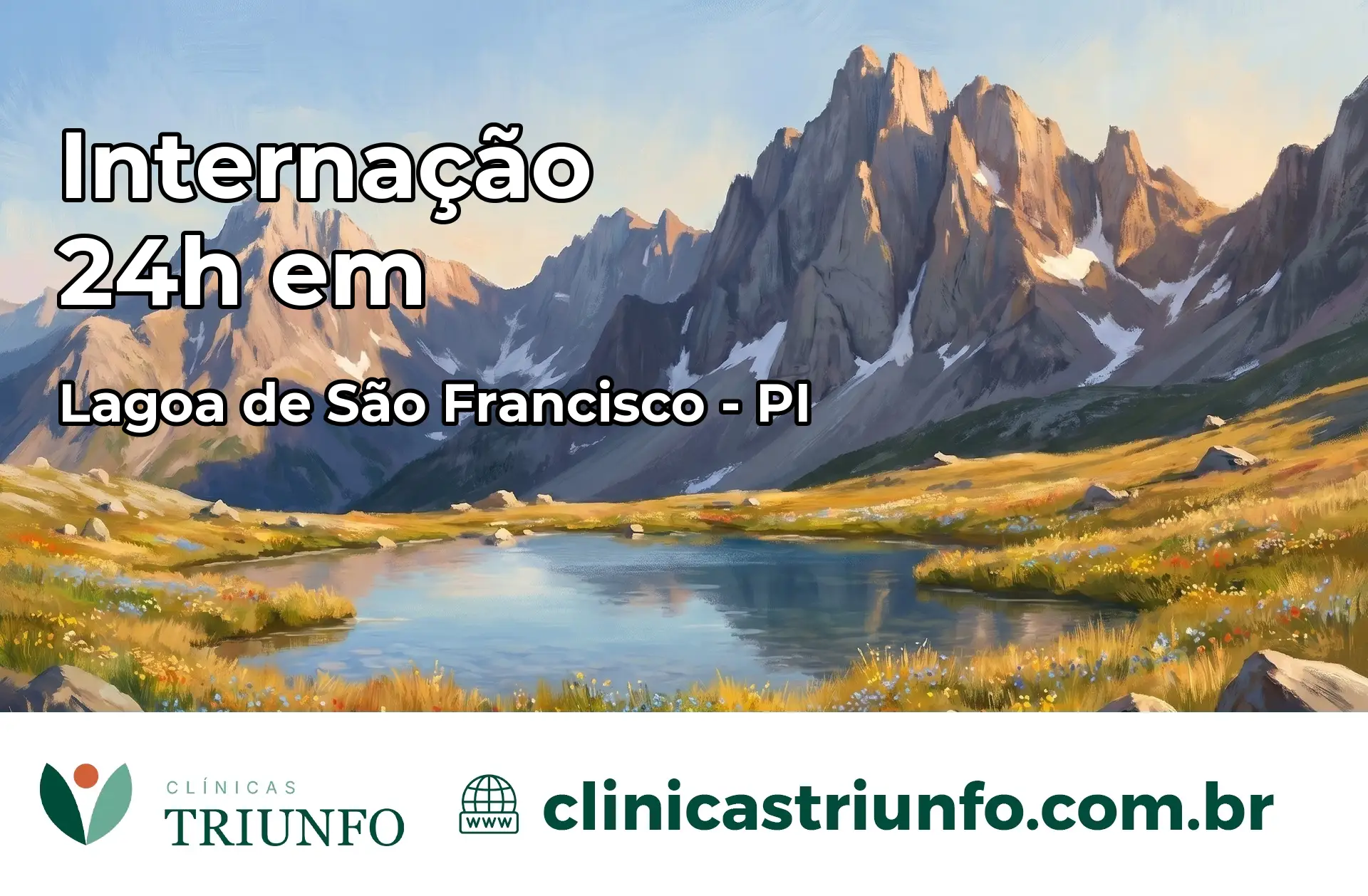 Internação 24 horas em Lagoa de São Francisco – PI