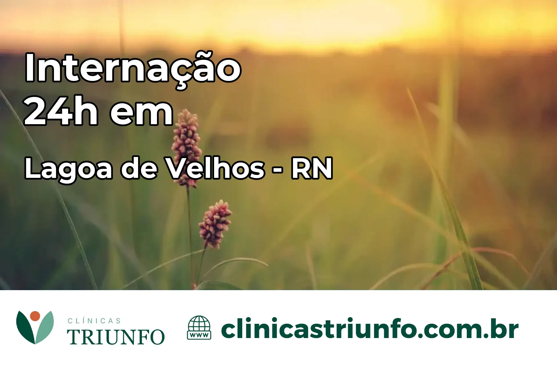 Internação 24 horas em Lagoa de Velhos – RN