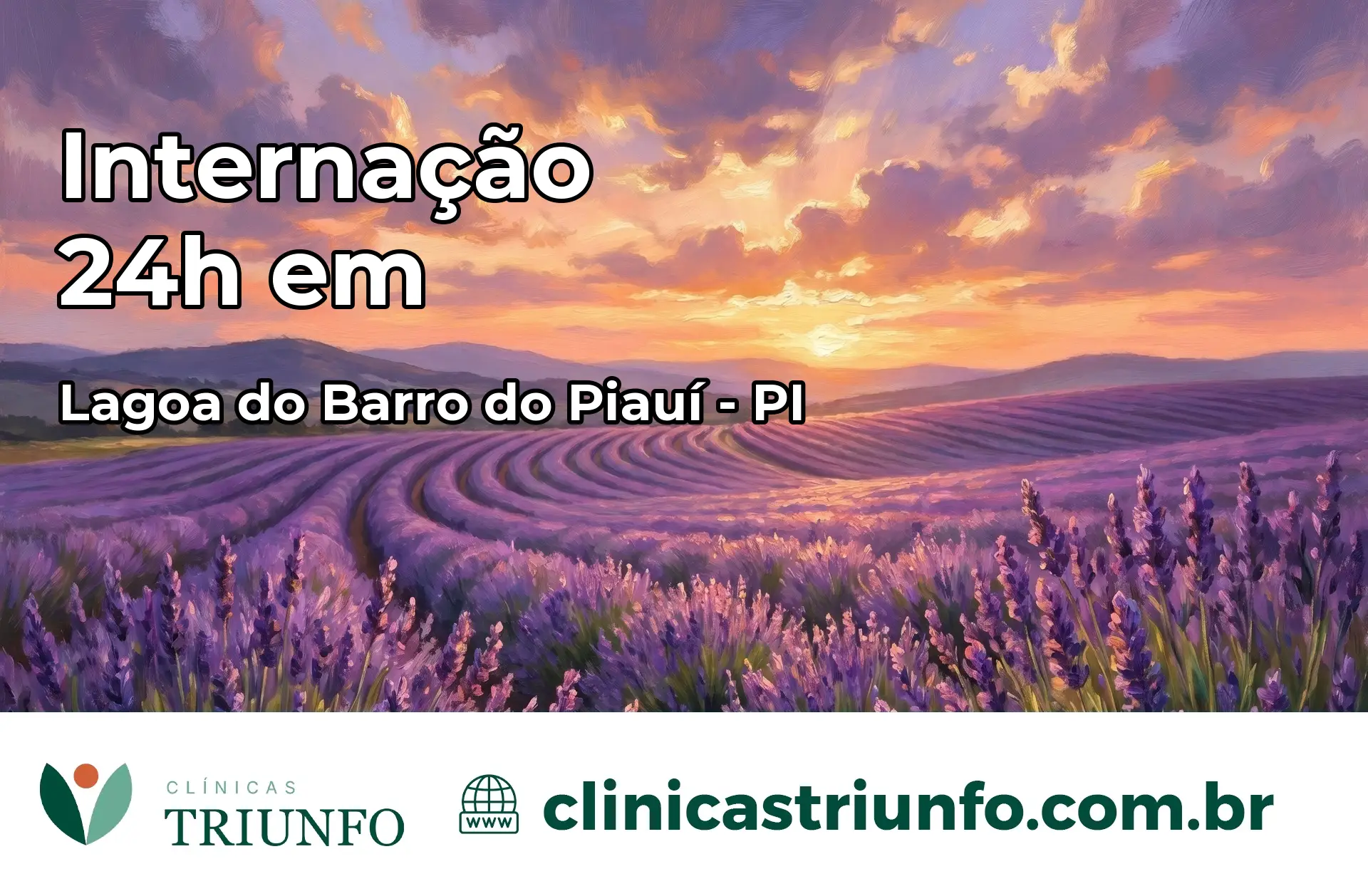 Internação 24 horas em Lagoa do Barro do Piauí – PI