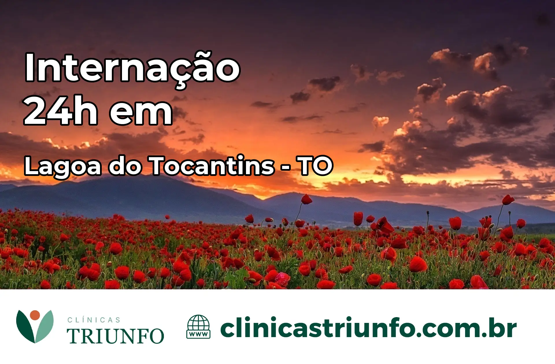 Internação 24 horas em Lagoa do Tocantins – TO