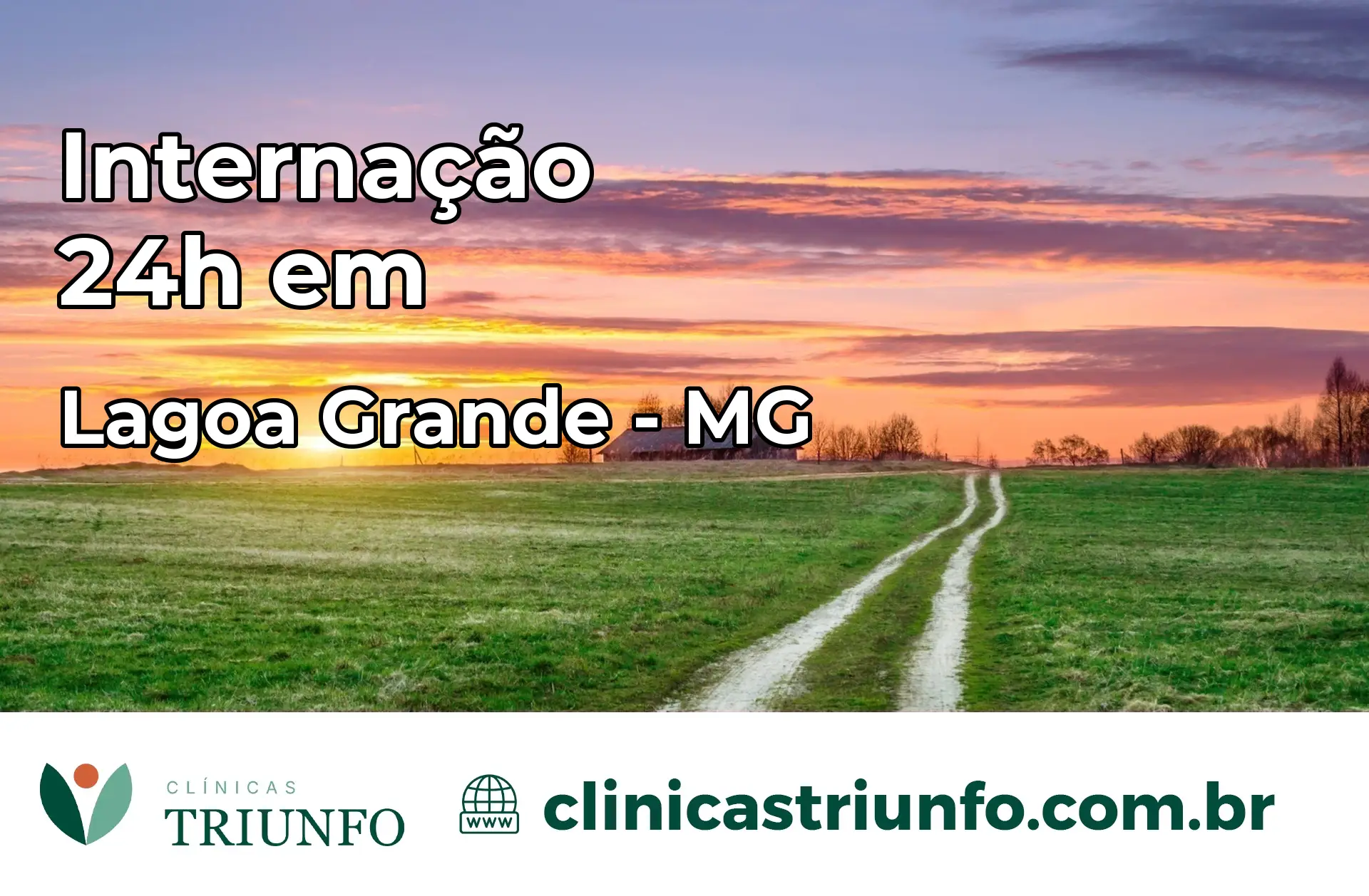 Internação 24 horas em Lagoa Grande – MG