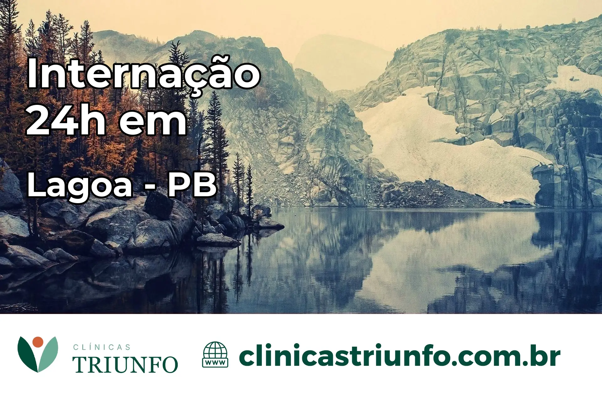 Internação 24 horas em Lagoa – PB