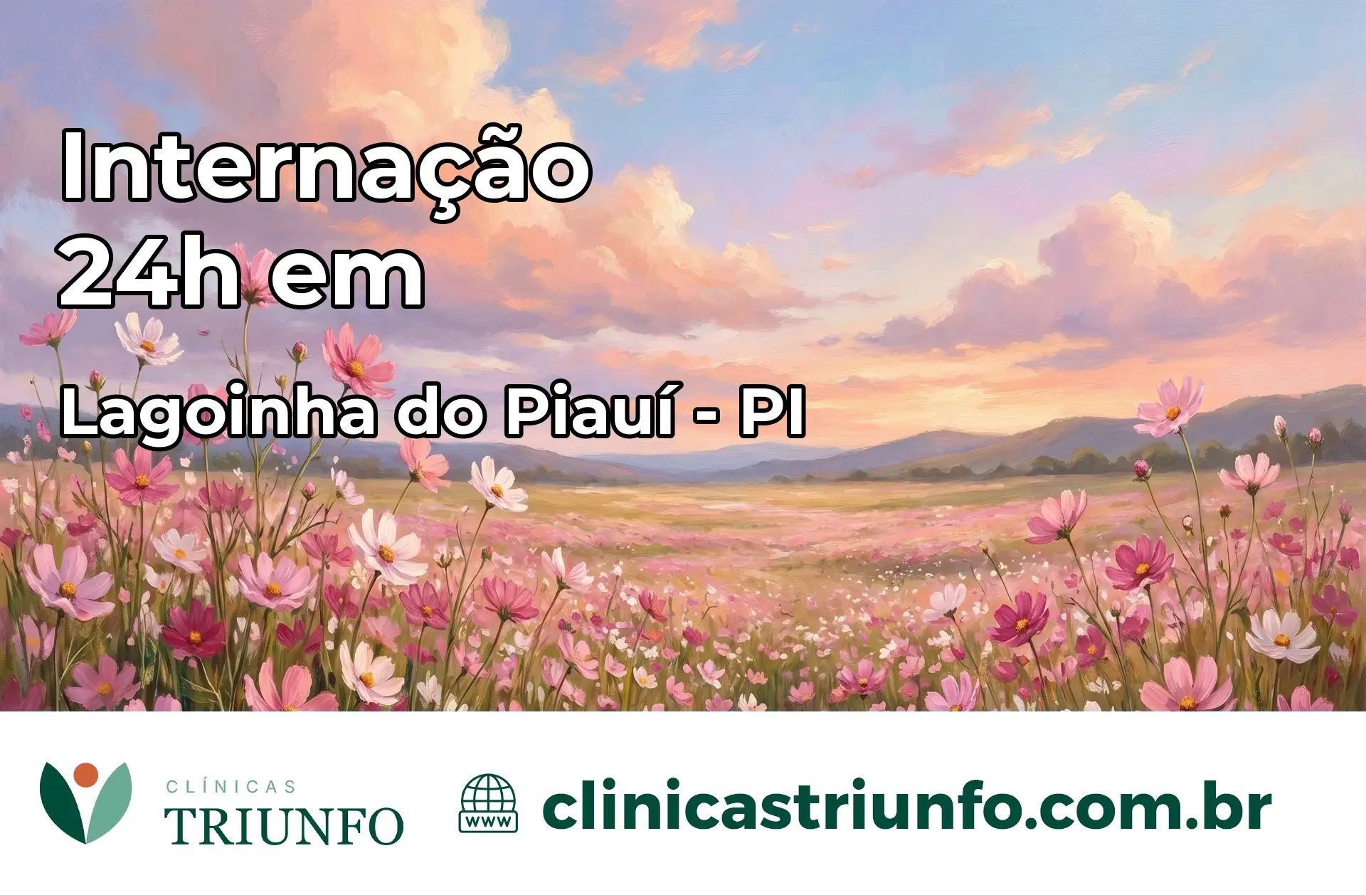 Internação 24 horas em Lagoinha do Piauí – PI
