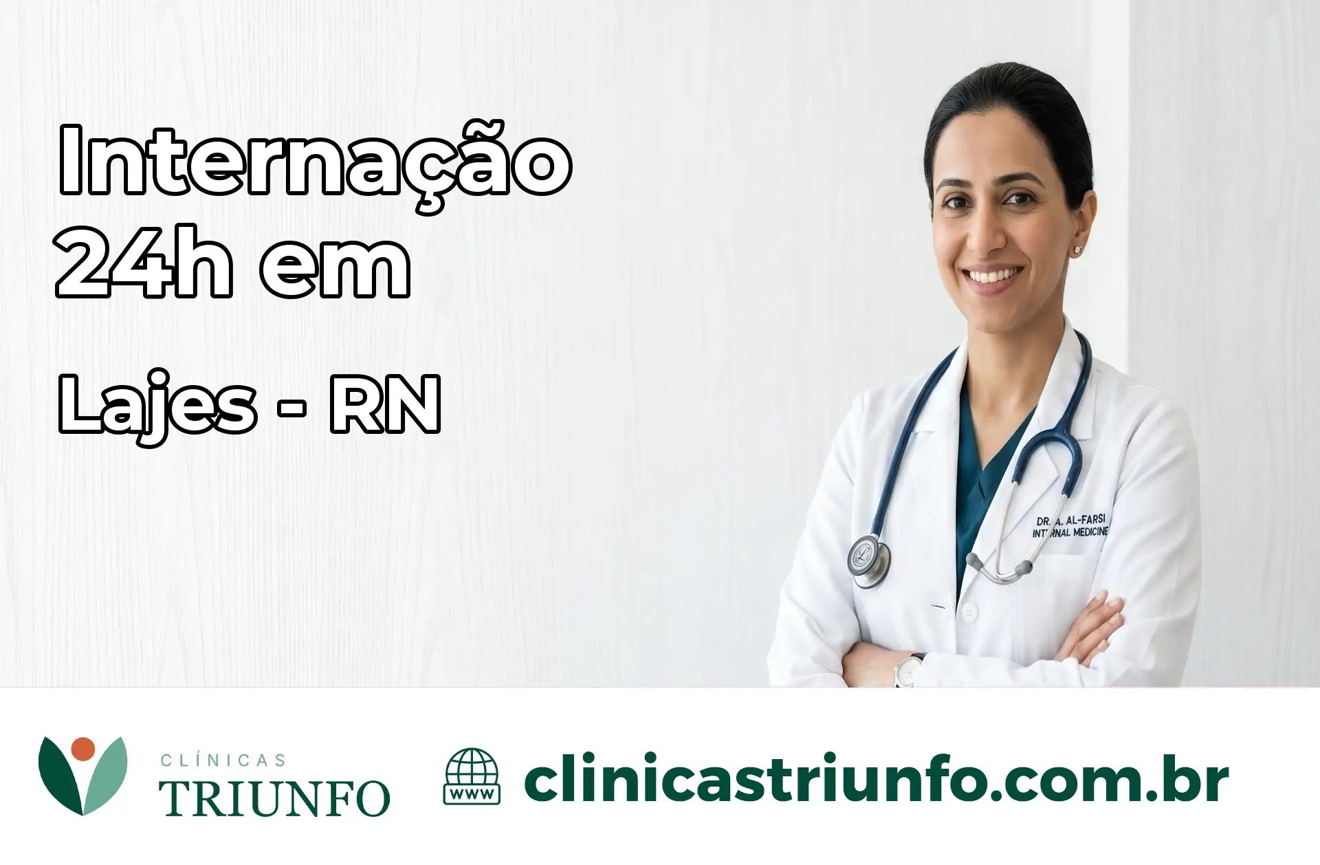 Internação 24 horas em Lajes – RN