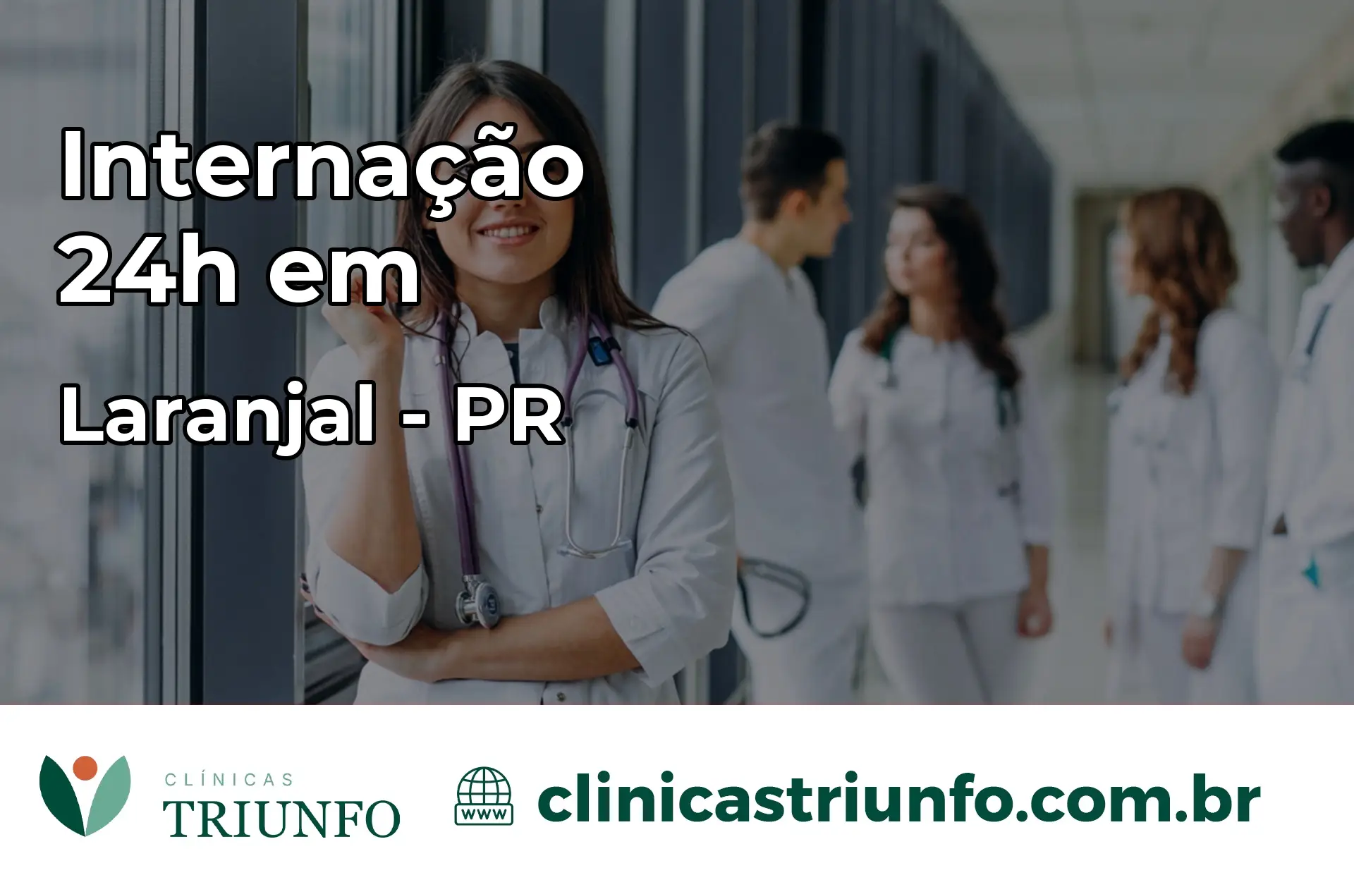 Internação 24 horas em Laranjal – PR