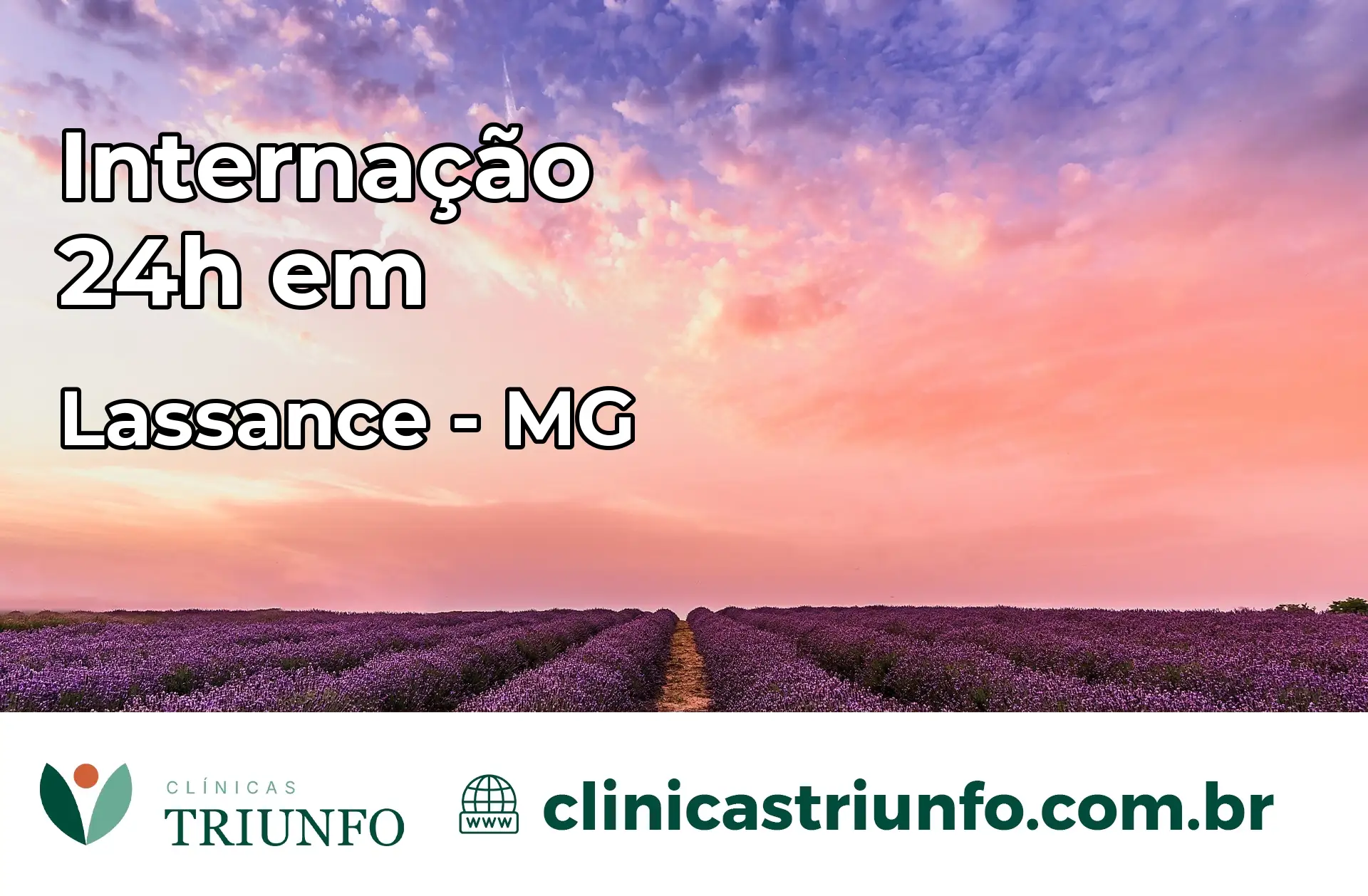 Internação 24 horas em Lassance – MG