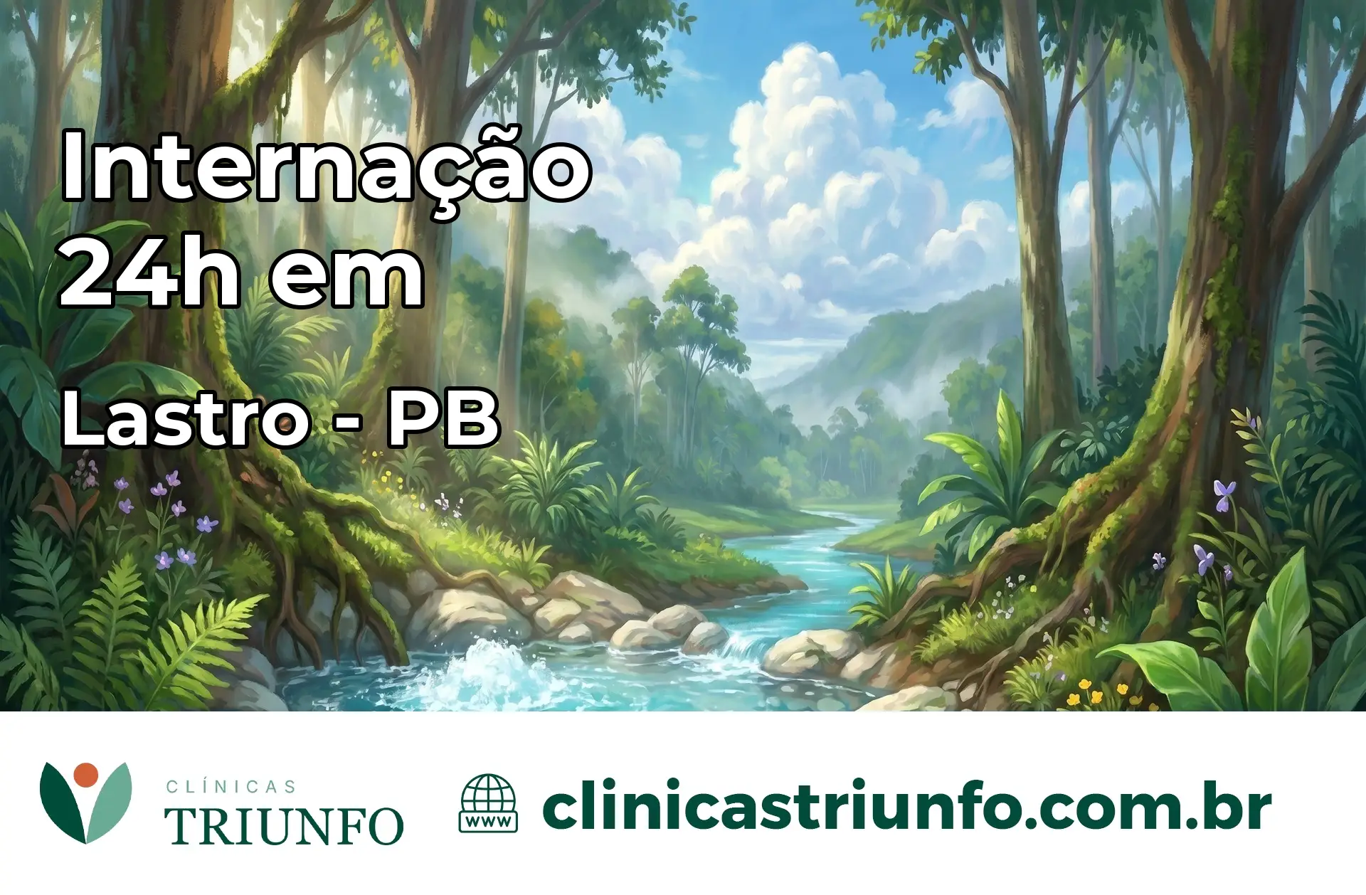 Internação 24 horas em Lastro – PB