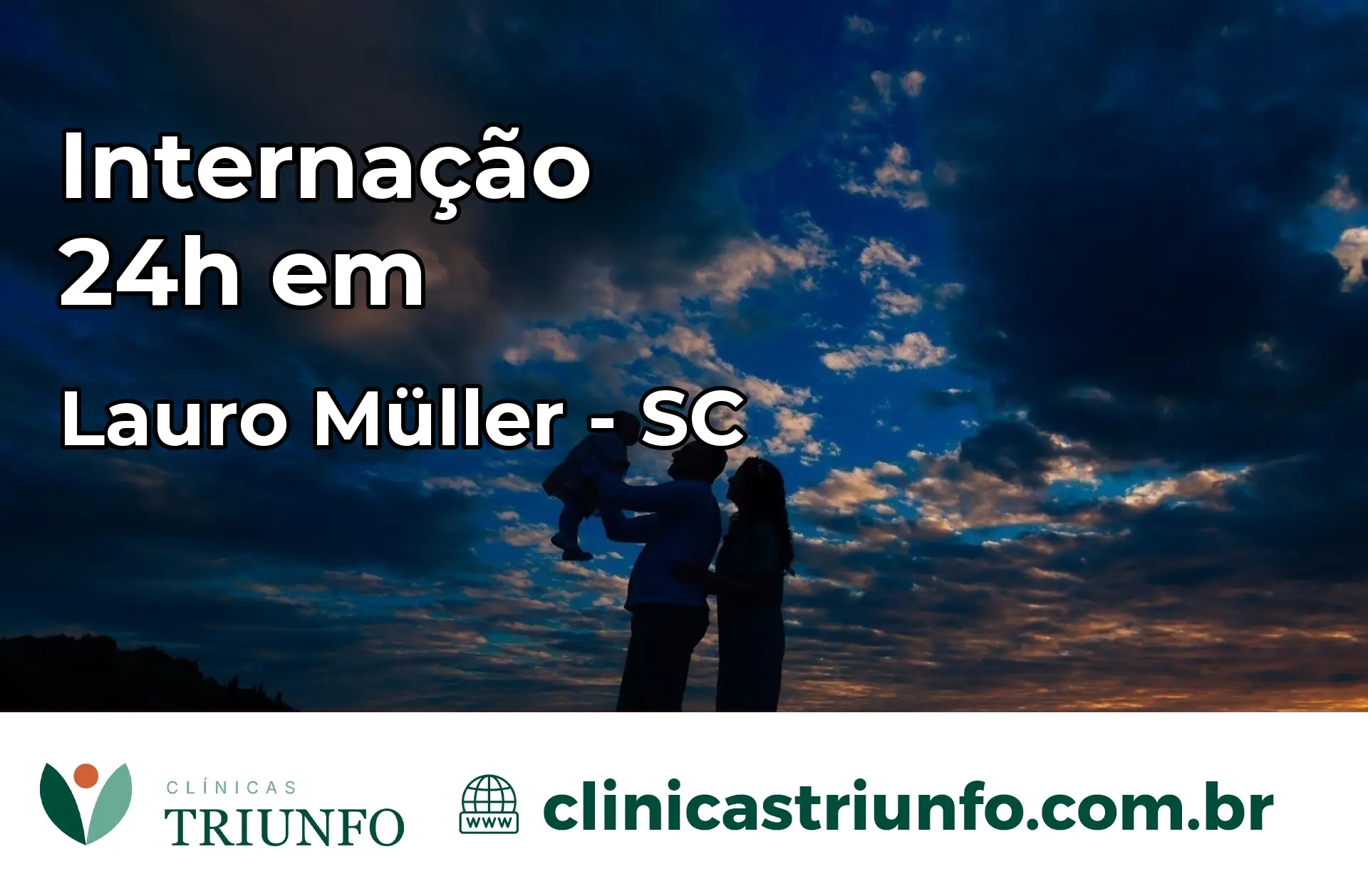 Internação 24 horas em Lauro Müller – SC