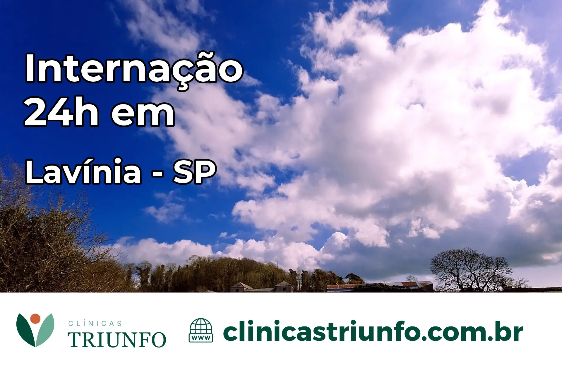 Internação 24 horas em Lavínia – SP