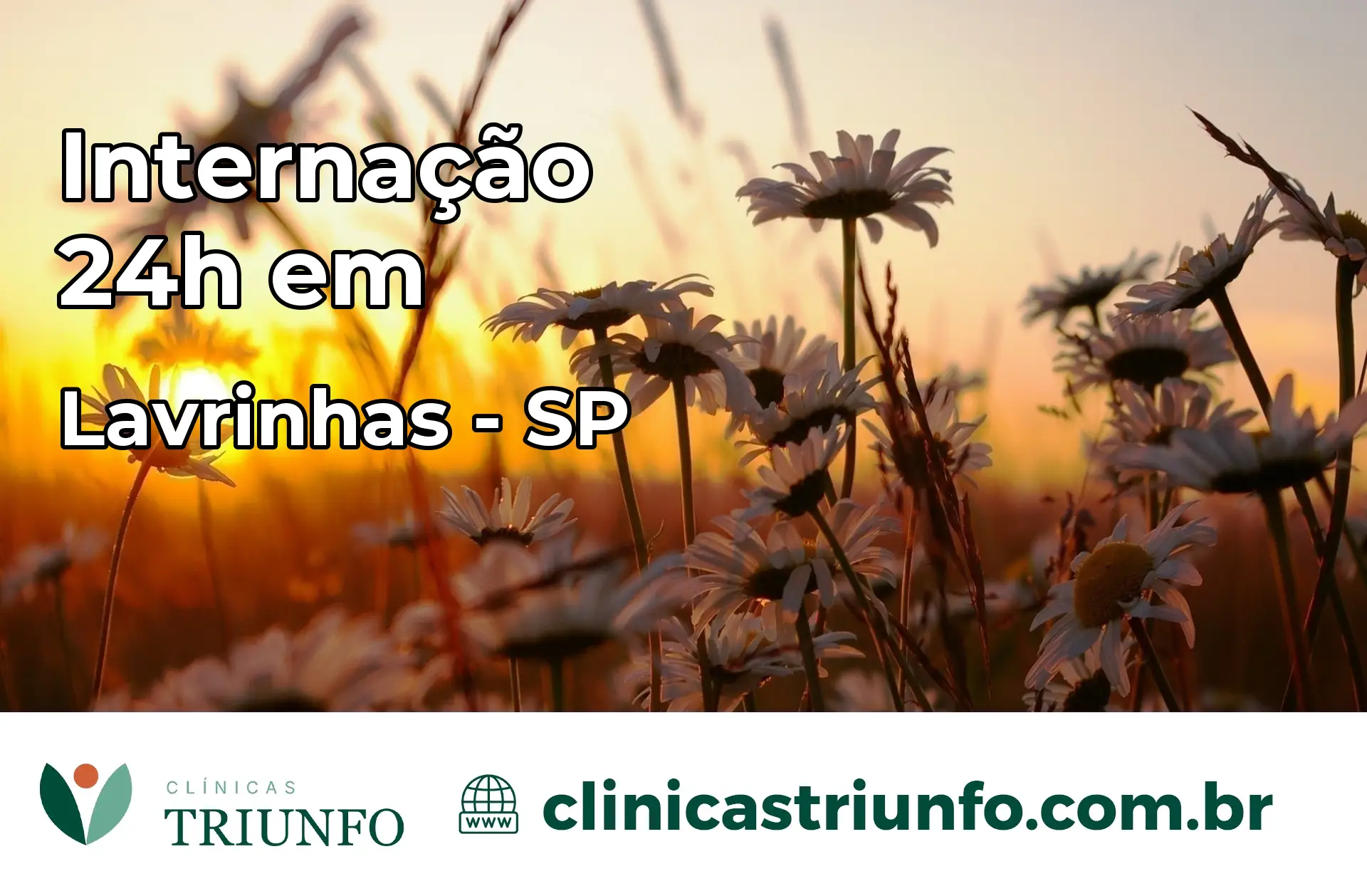 Internação 24 horas em Lavrinhas – SP