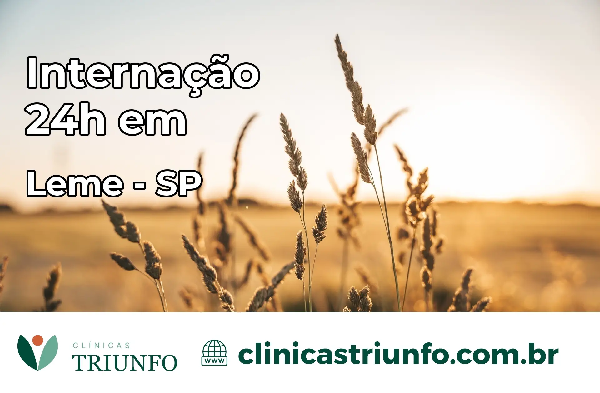 Internação 24 horas em Leme – SP