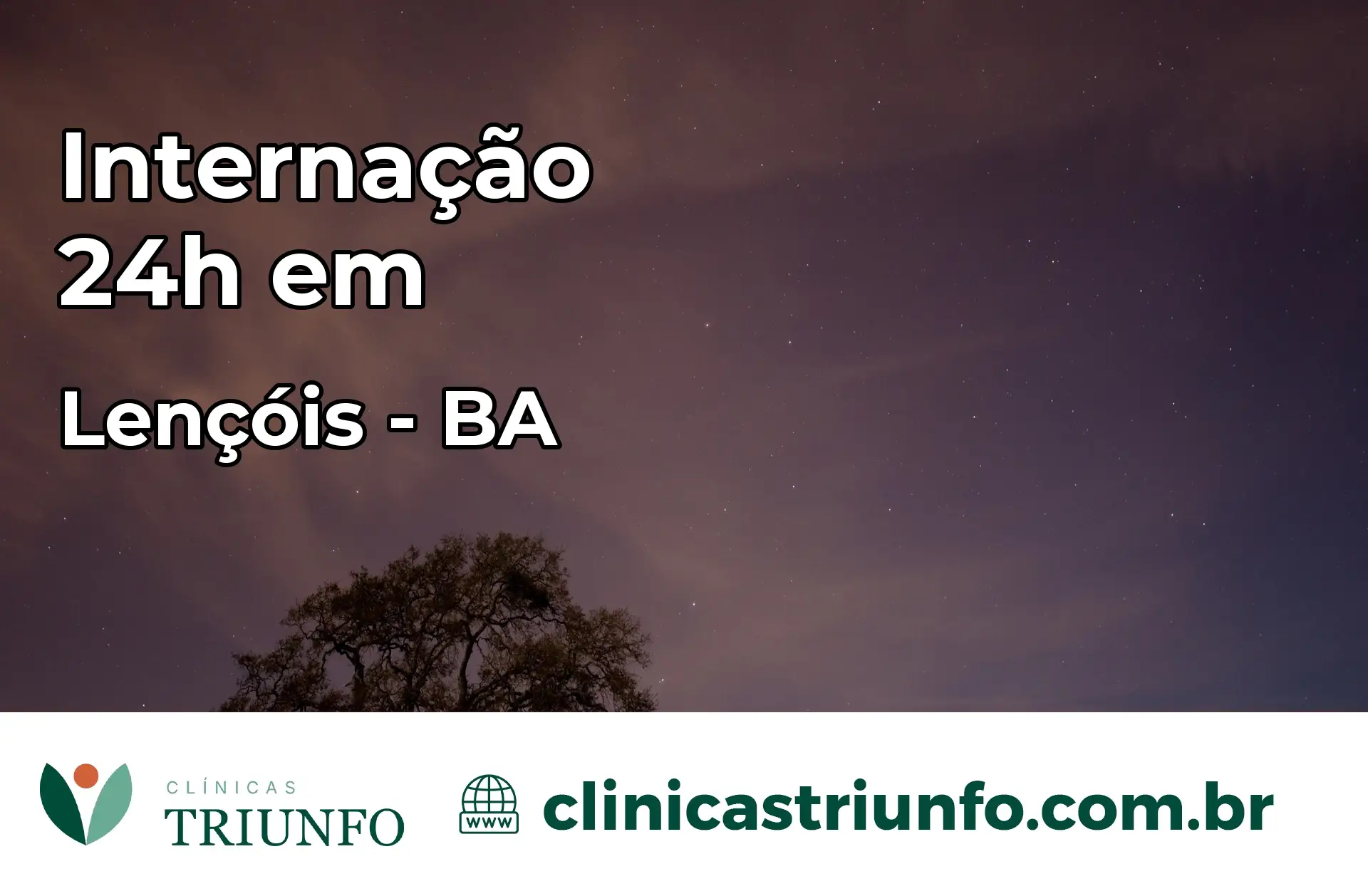 Internação 24 horas em Lençóis – BA