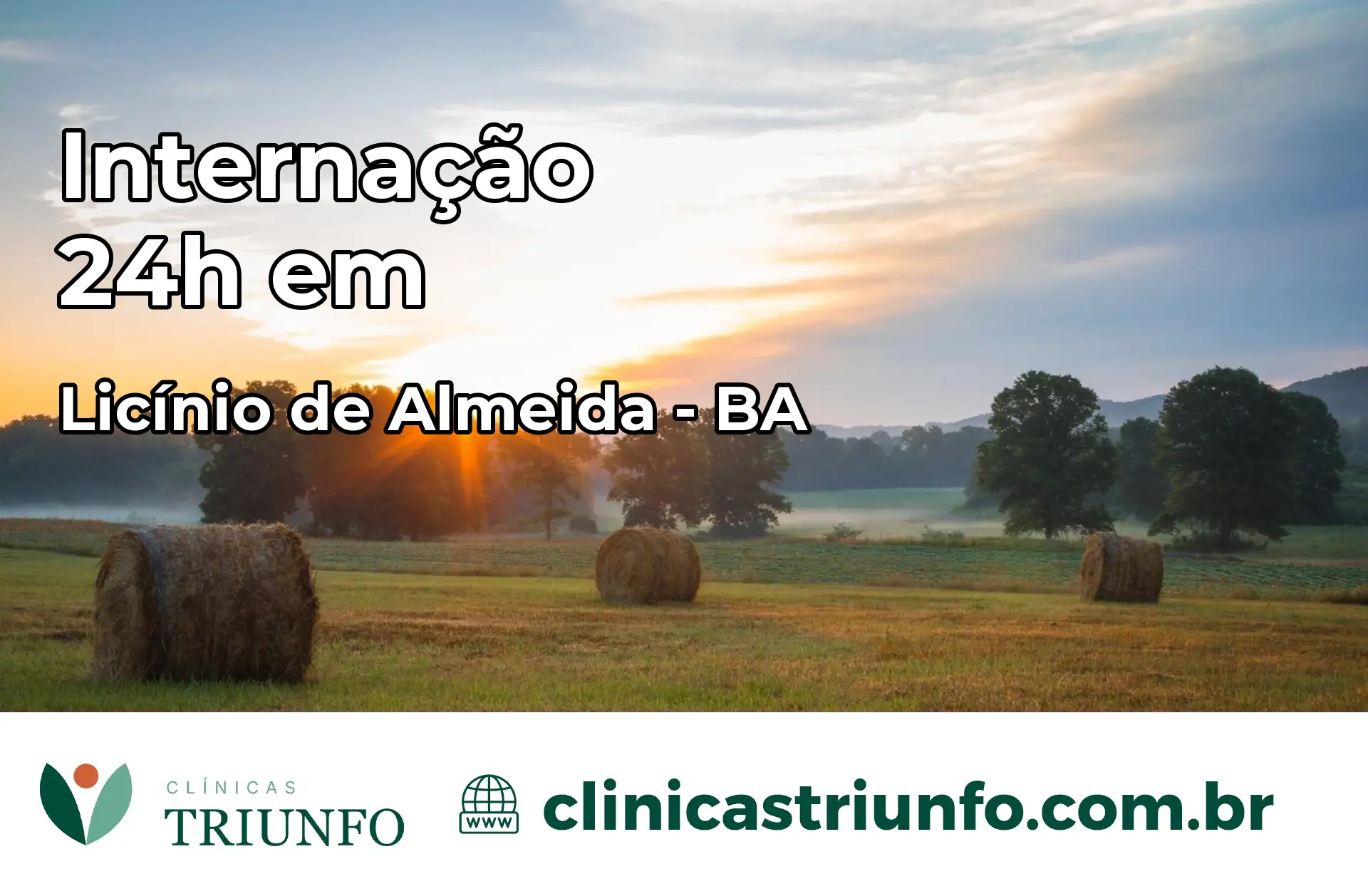 Internação 24 horas em Licínio de Almeida – BA
