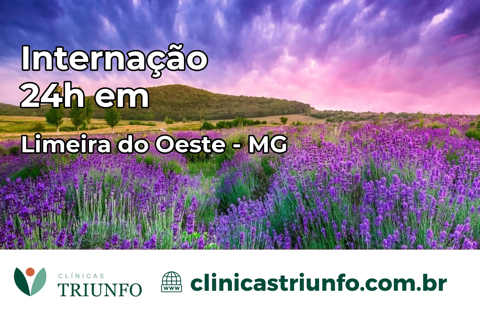 Internação 24 horas em Limeira do Oeste – MG